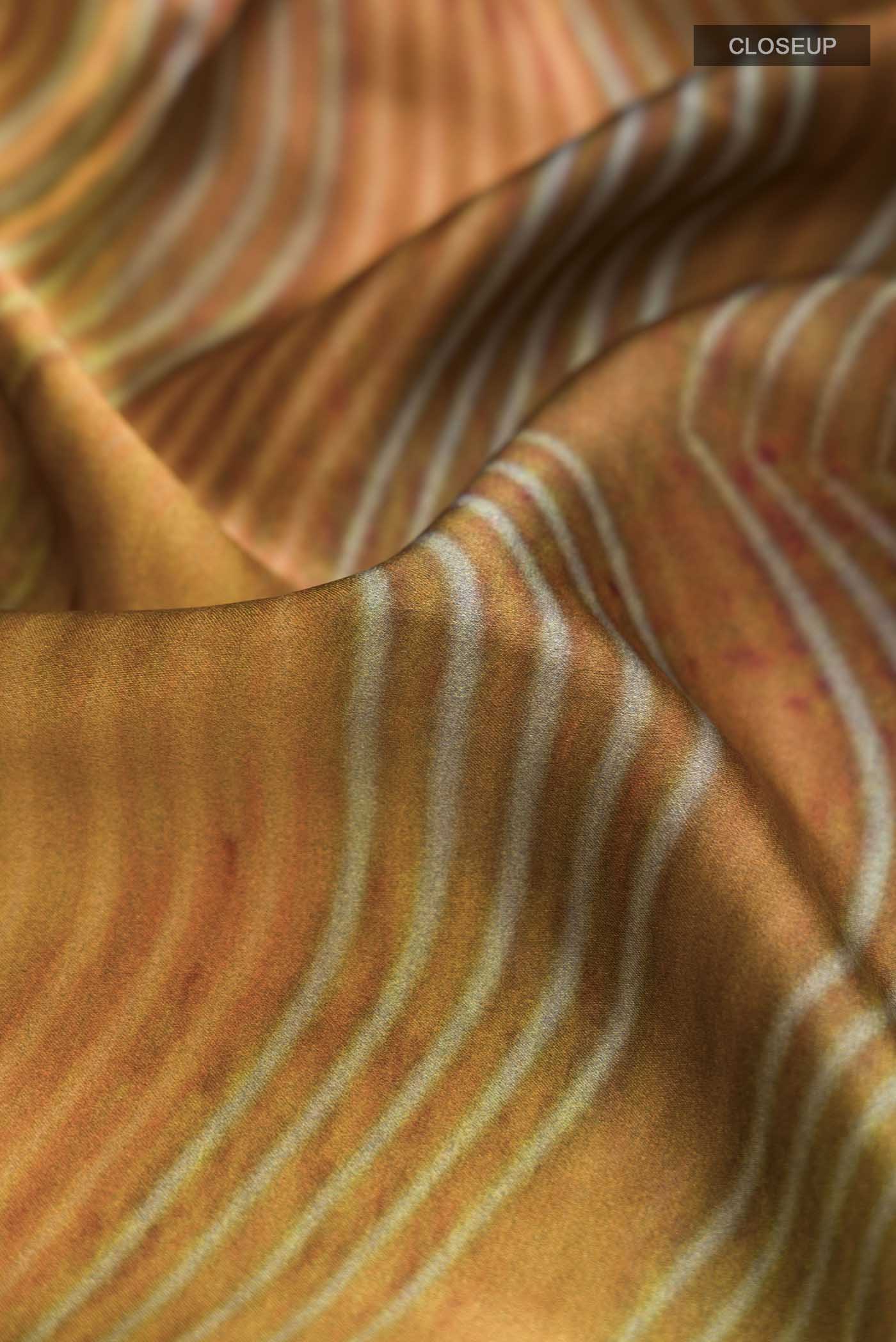 Multi Color Satin Silk Saree - Image 2