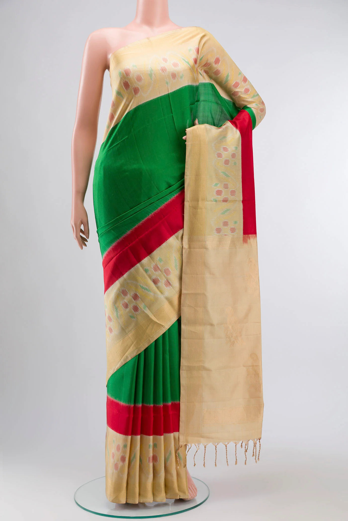 Multi Color Soft Silk Saree