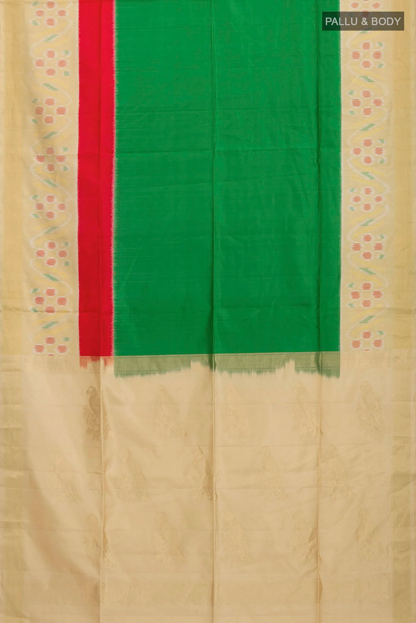 Multi Color Soft Silk Saree - Image 6
