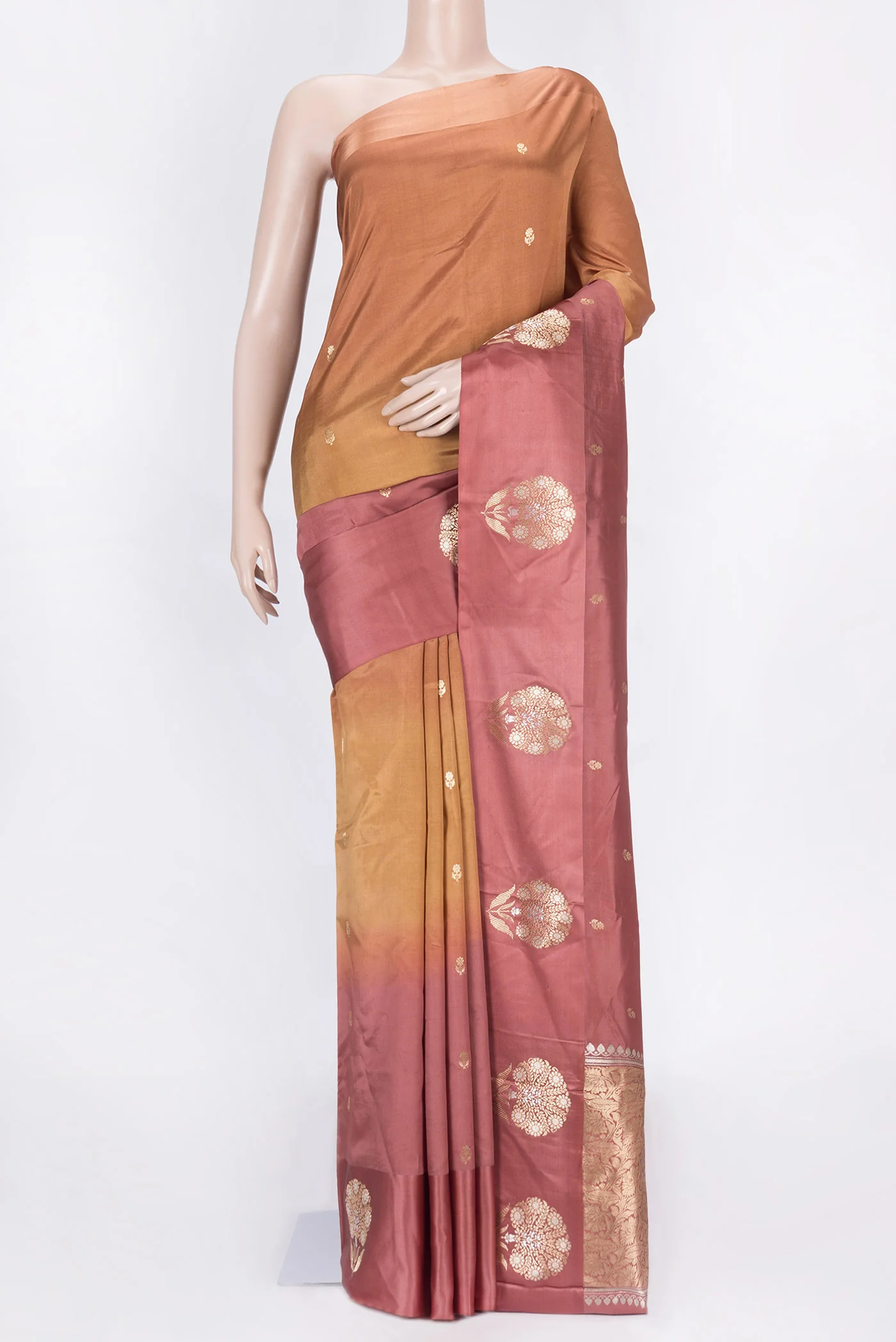Multi Color Tussar Saree