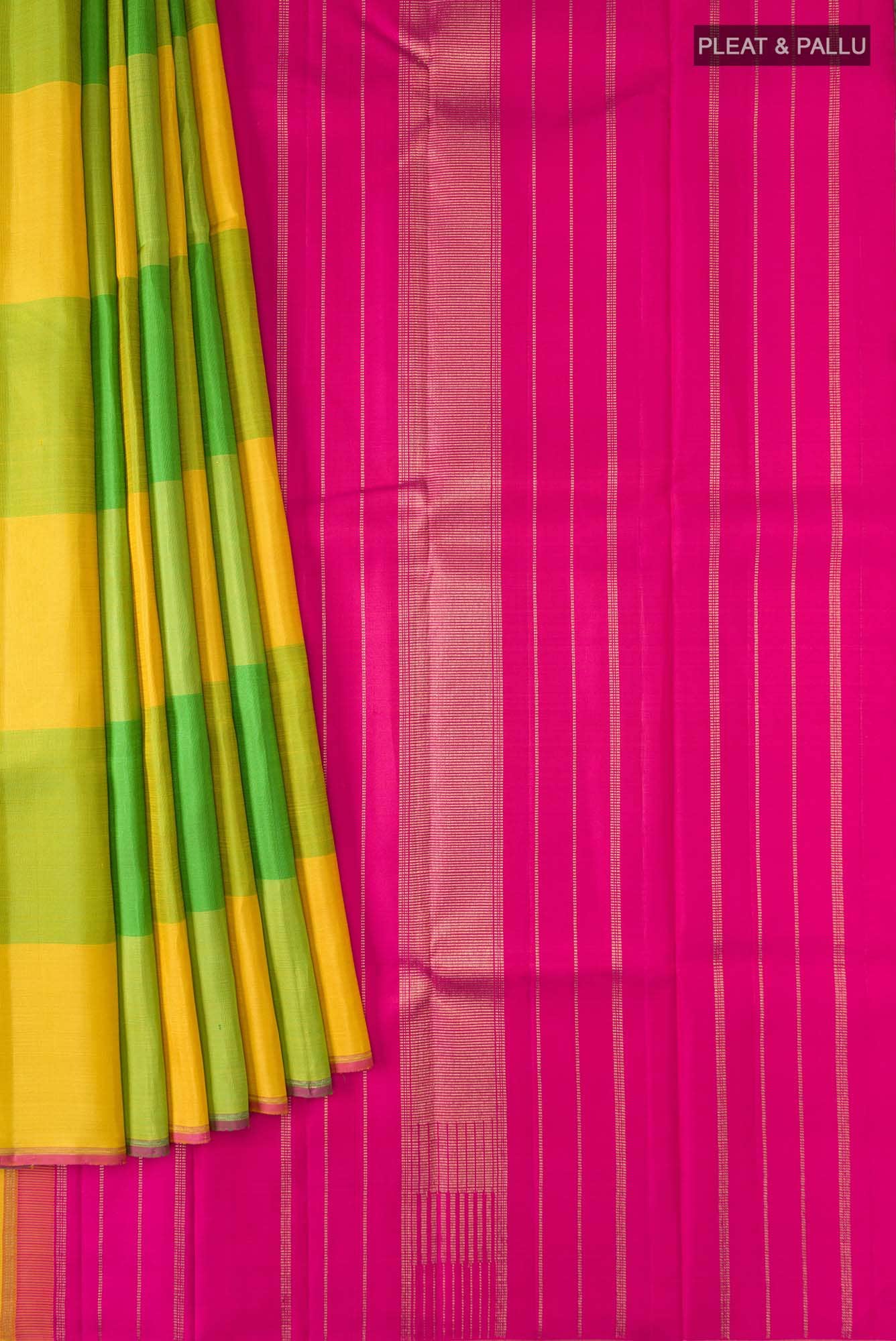 Multi Kanjivaram Silk Saree - Image 2