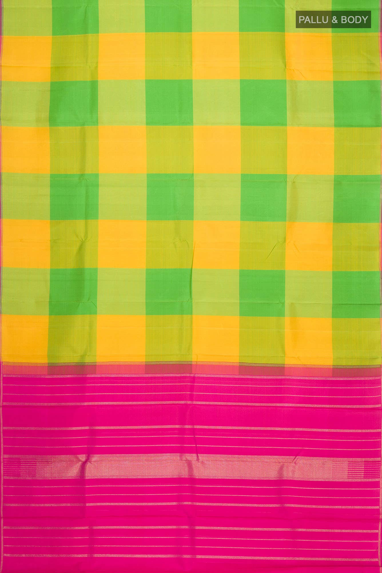Multi Kanjivaram Silk Saree - Image 4
