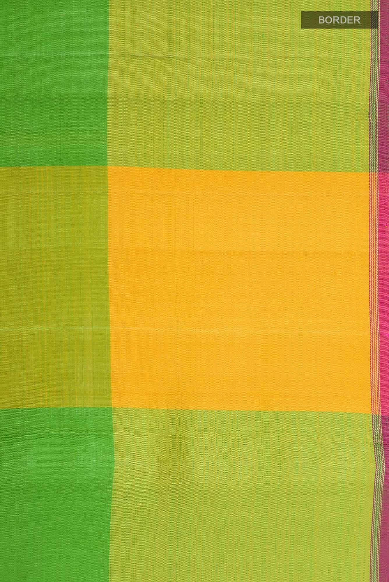 Multi Kanjivaram Silk Saree - Image 5