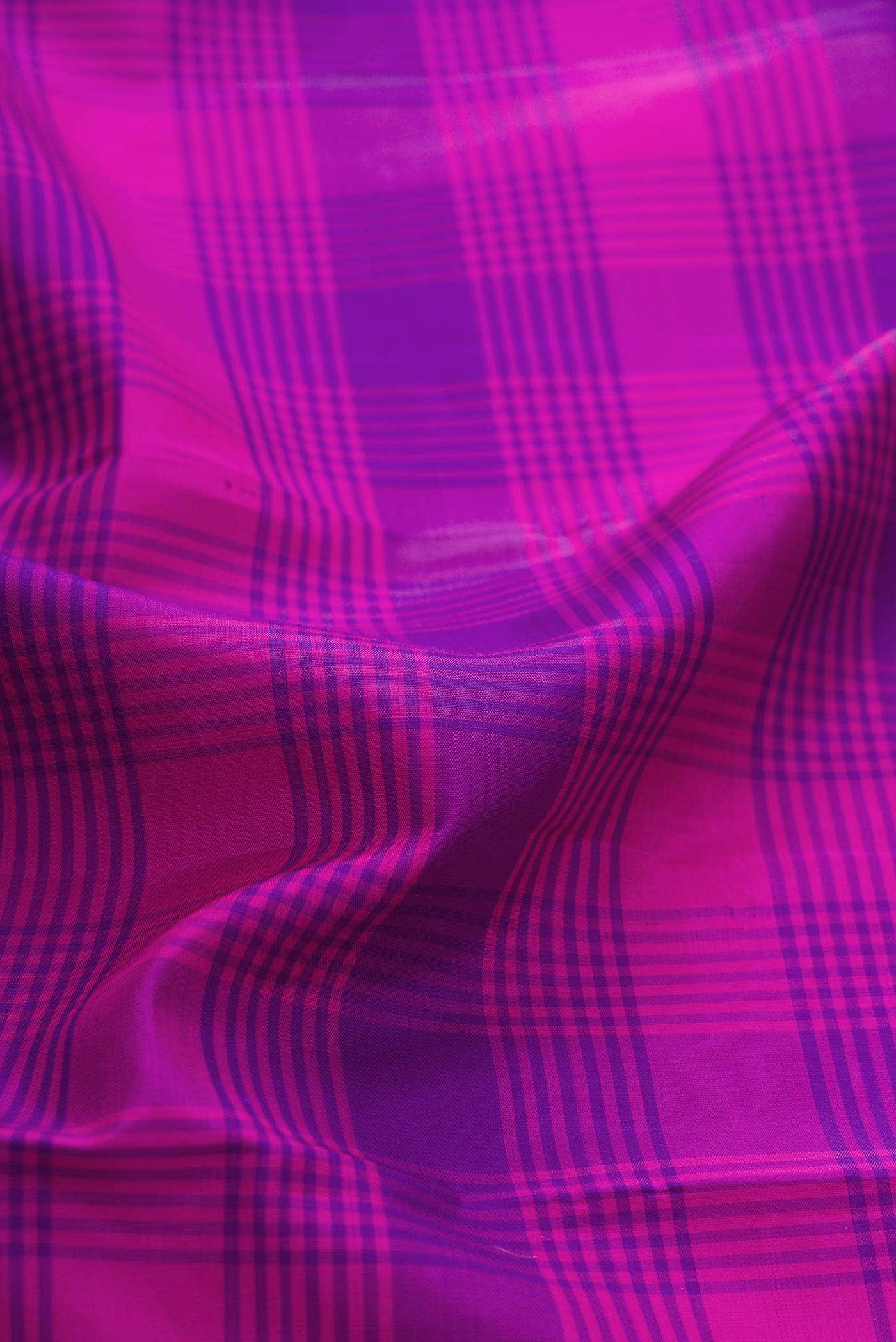 Pure Silk Pure Zari Multi Kanjivaram Saree - Image 3
