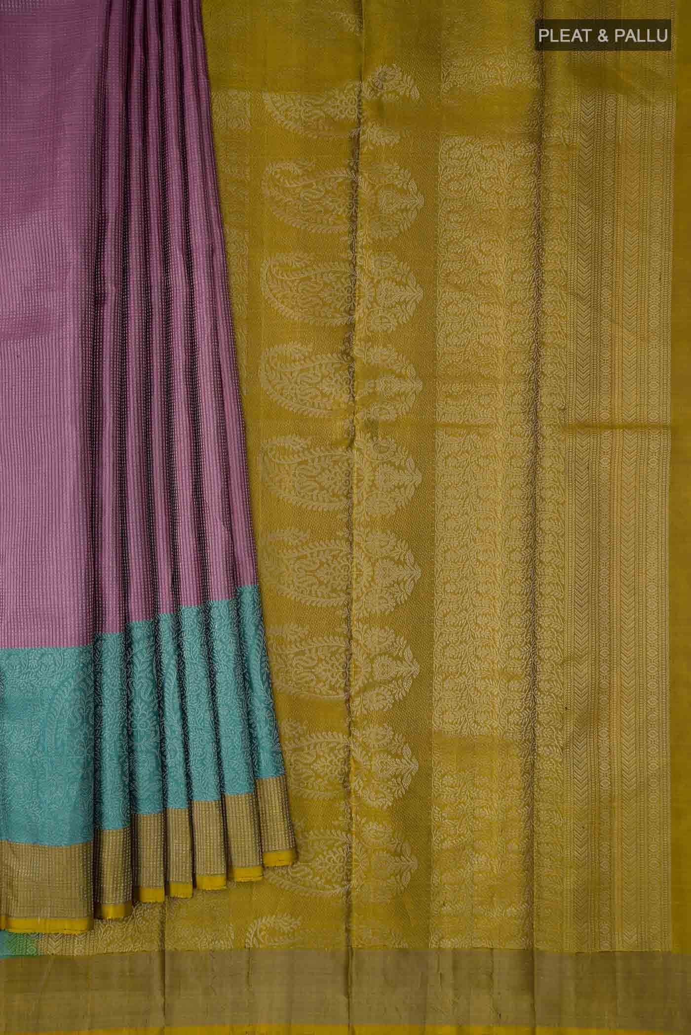 Multi Kanchipuram Silk Saree - Image 2