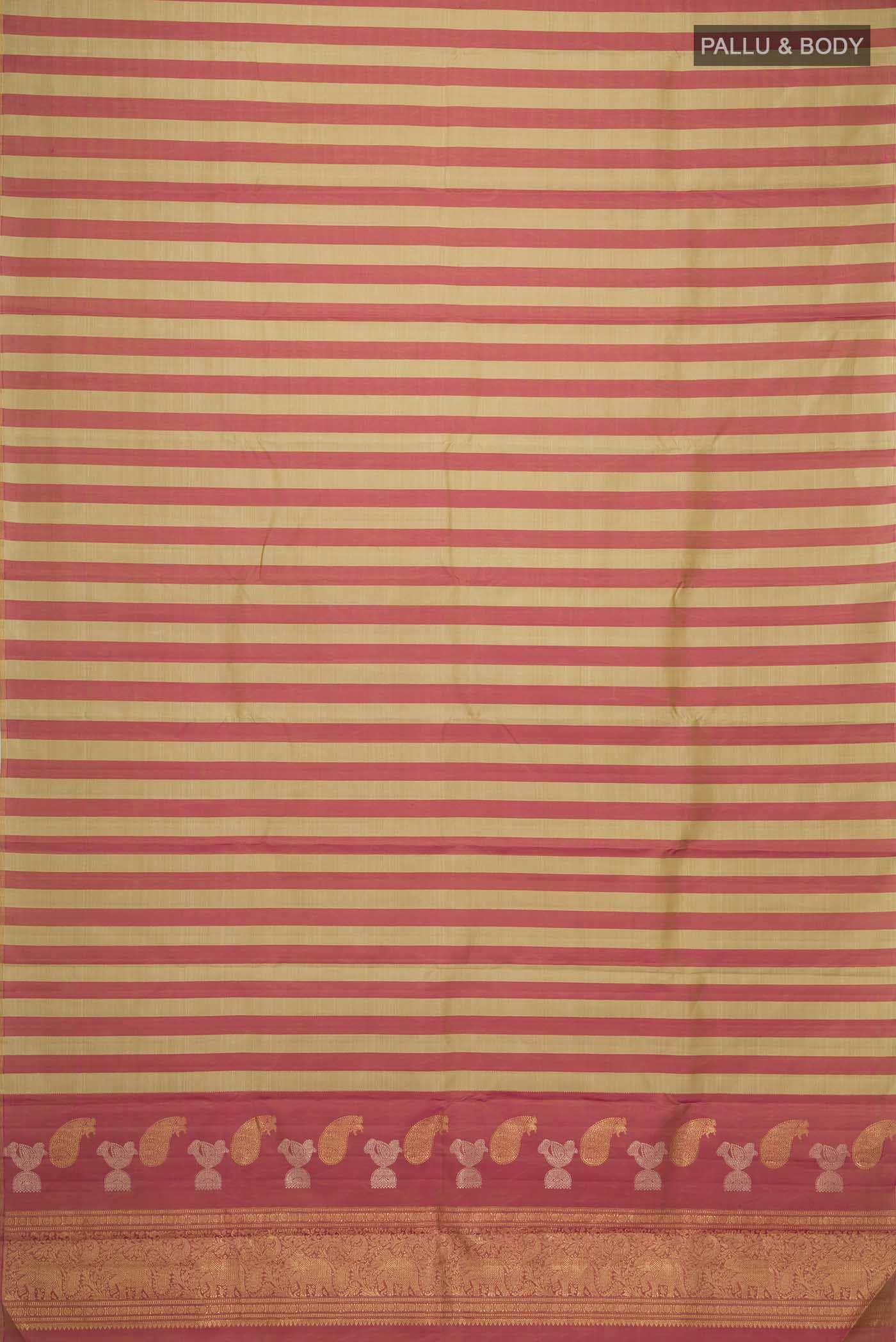 Multi Kanjivaram Silk Saree - Image 4