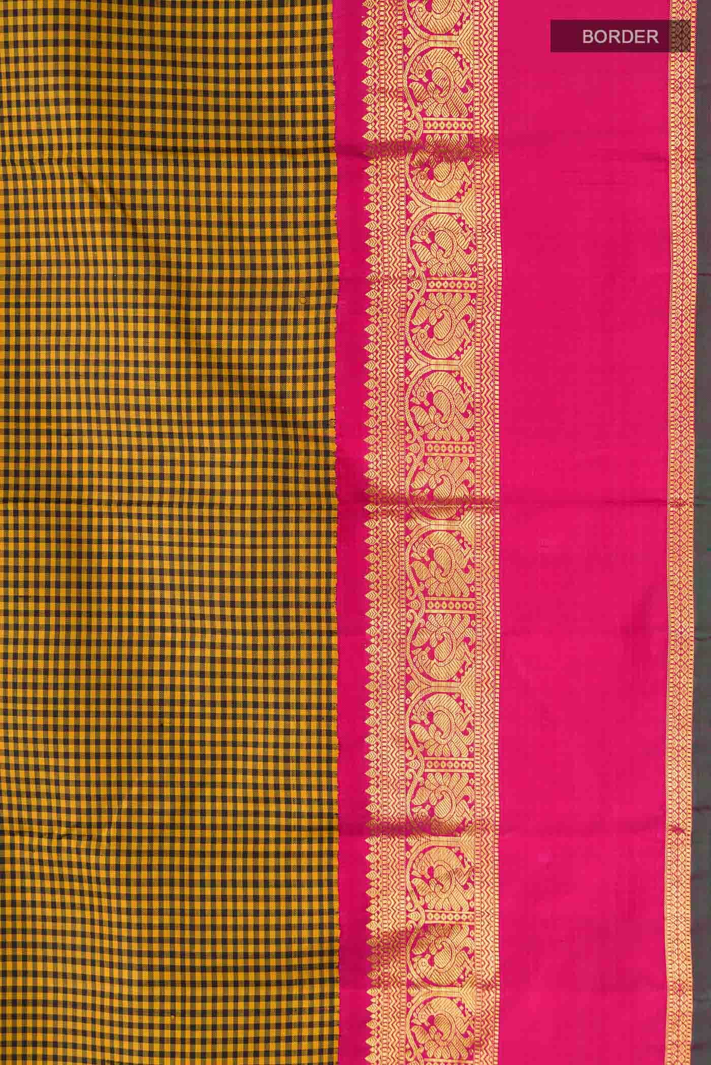 Multi Kanjivaram Silk Saree - Image 5
