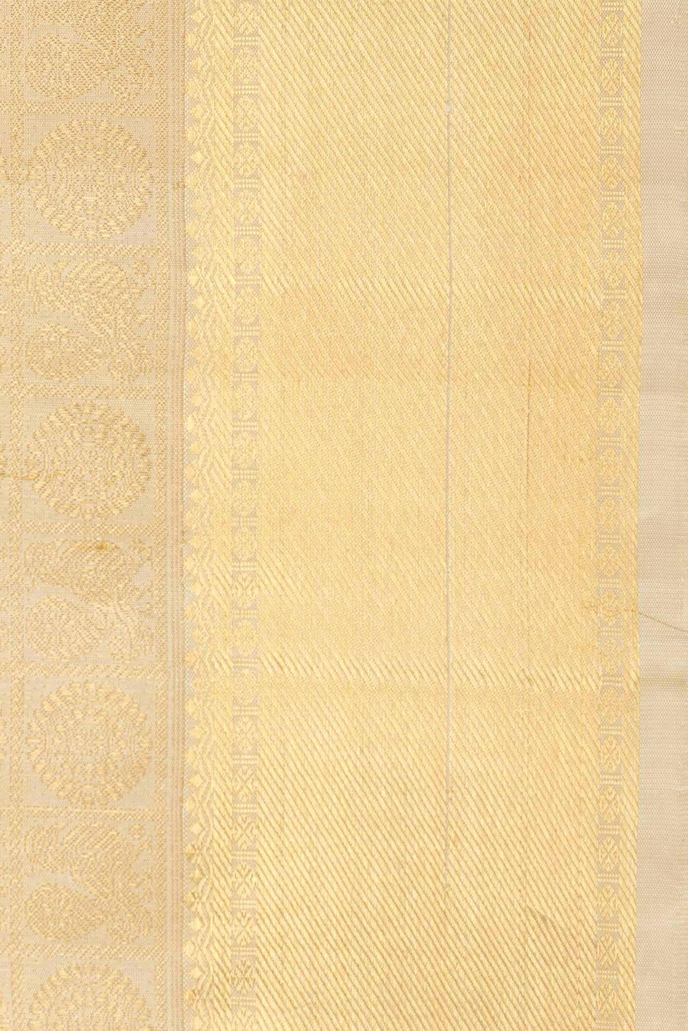 Pure Silk Pure Zari Multi Kanjivaram Saree - Image 6