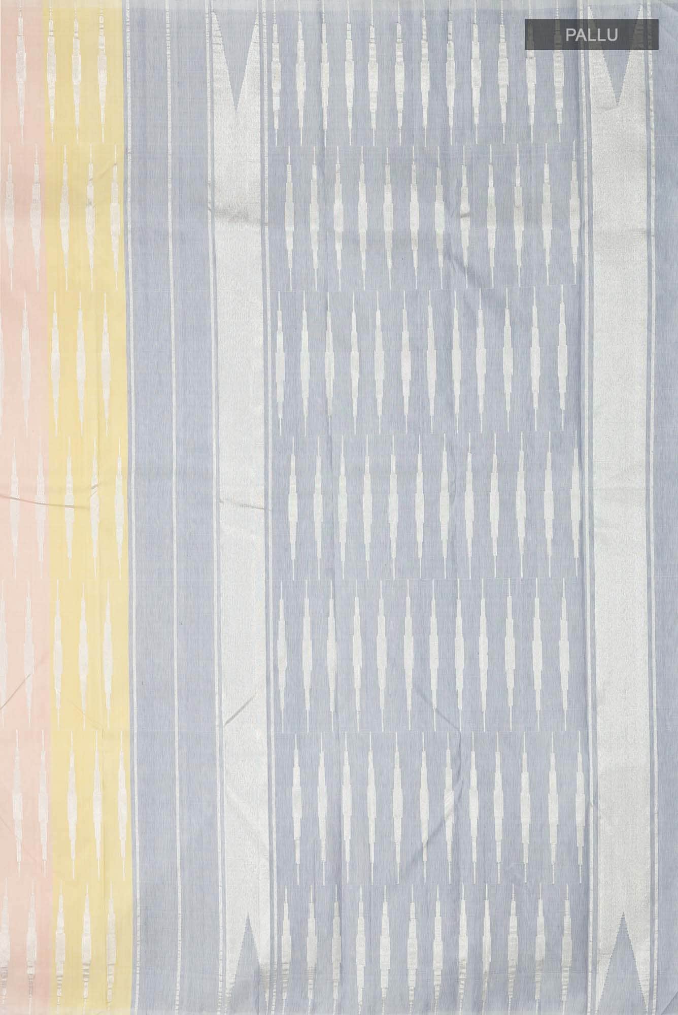 Multi Kanchipuram Silk Saree - Image 5
