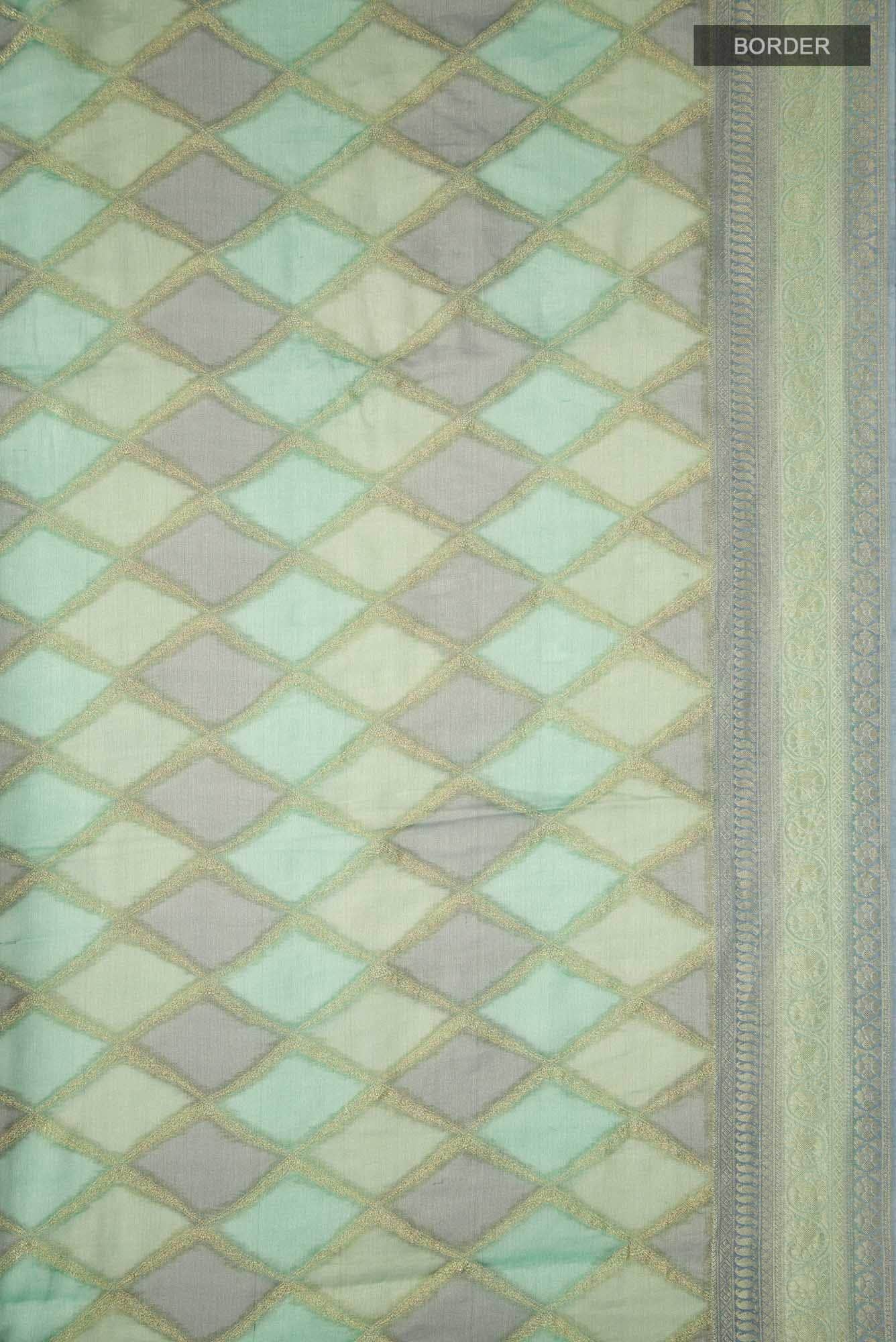 Multi Mysore Georgette Saree - Image 5
