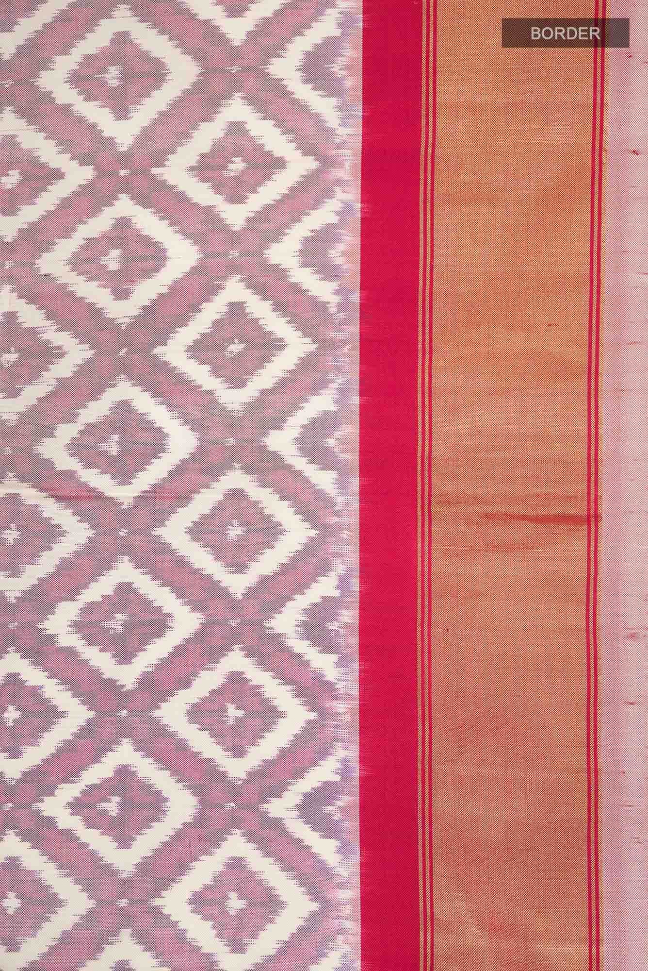 Multi Pochampally Silk Saree - Image 5