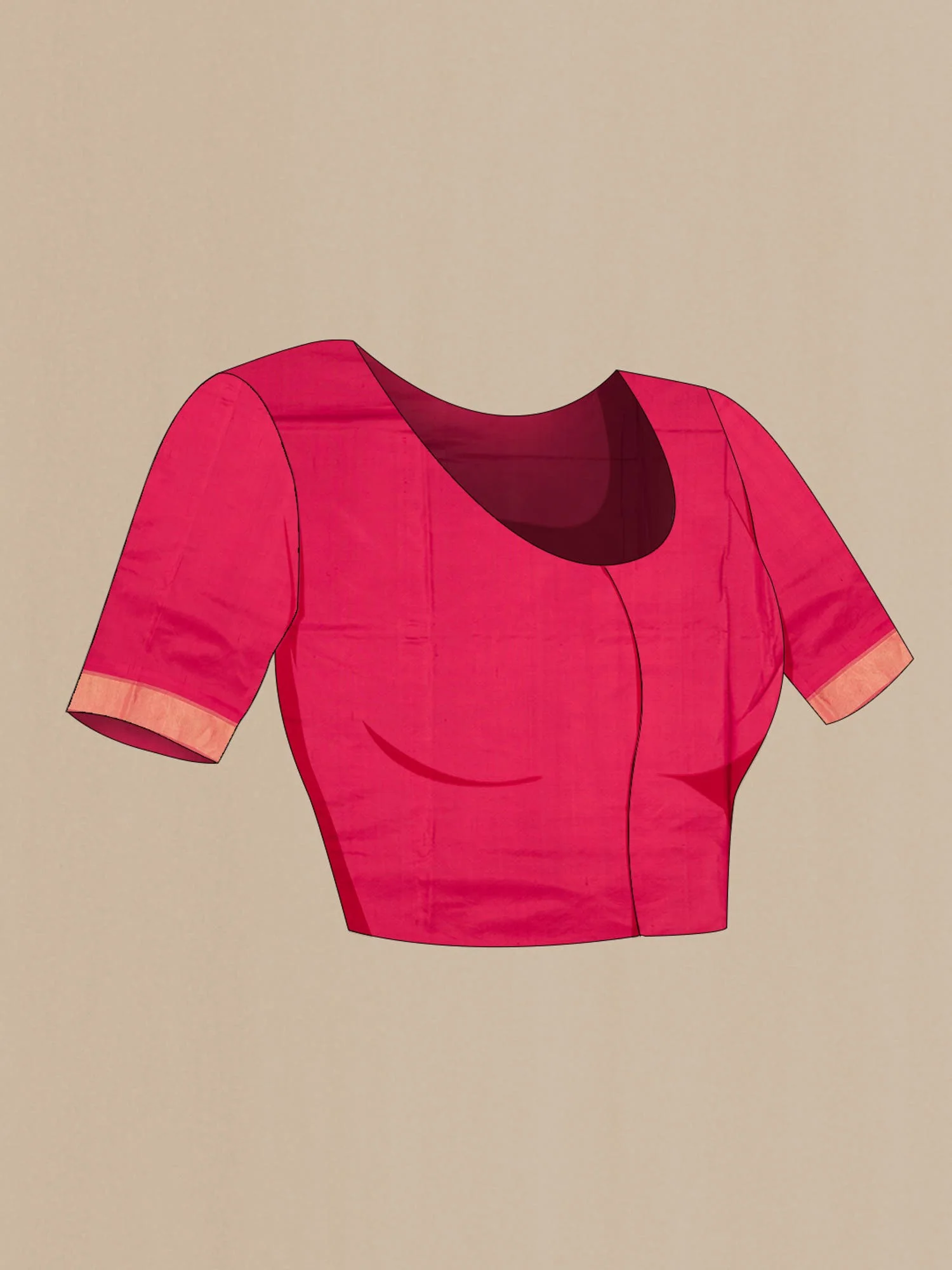 Multi Pochampally Silk Saree - Image 6
