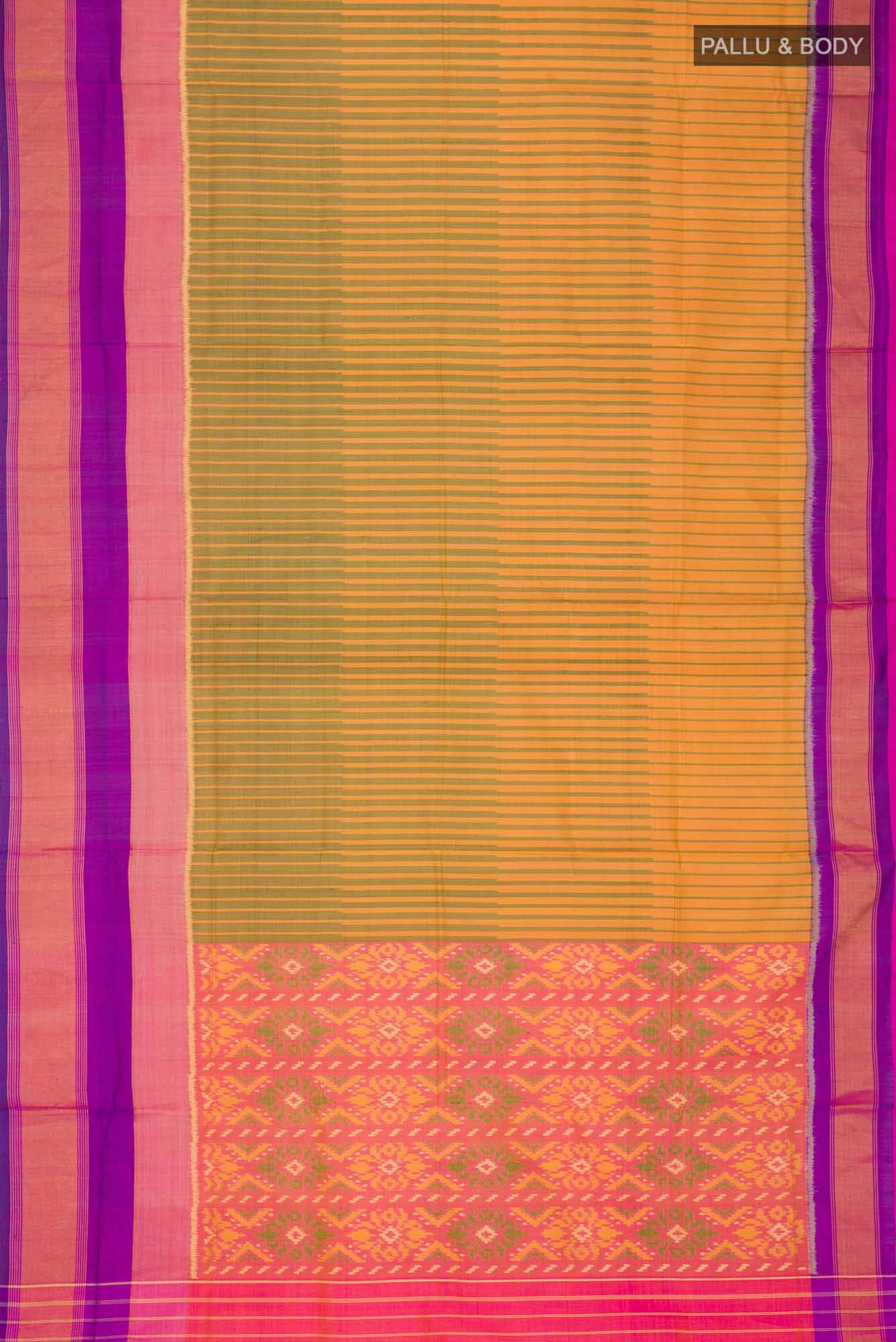 Multi Rajkot Patola Silk Saree - Image 4