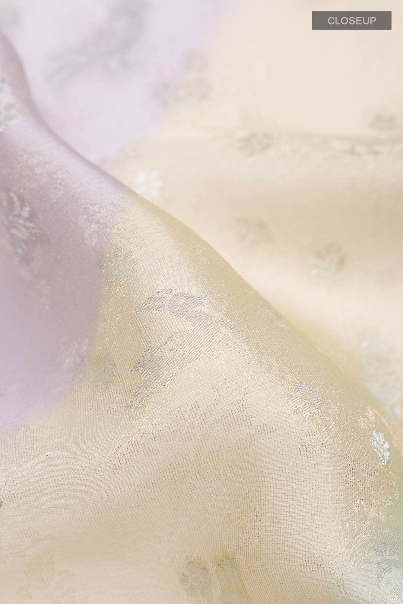 Multi Satin Silk Saree - Image 2