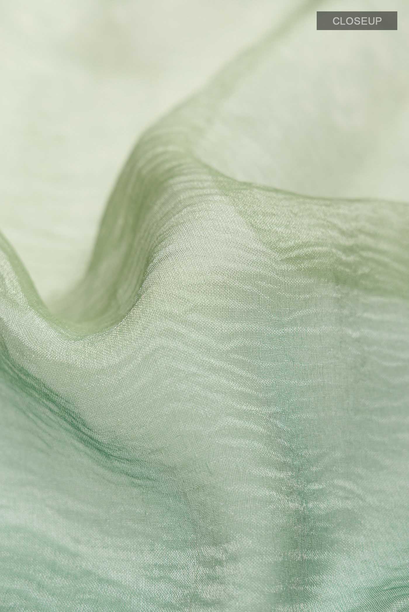 Multi Tissue Silk Saree - Image 2