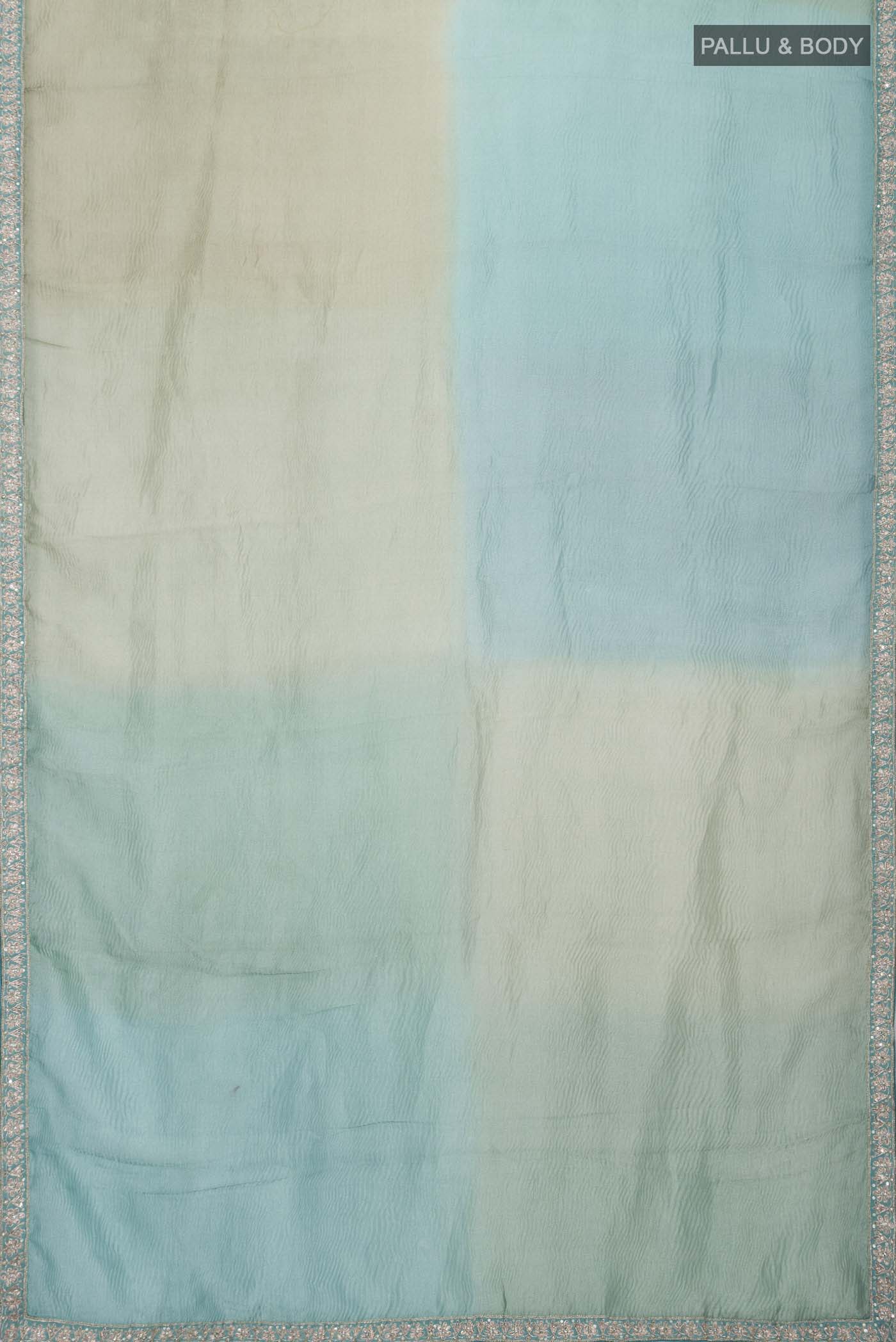 Multi Tissue Silk Saree - Image 6