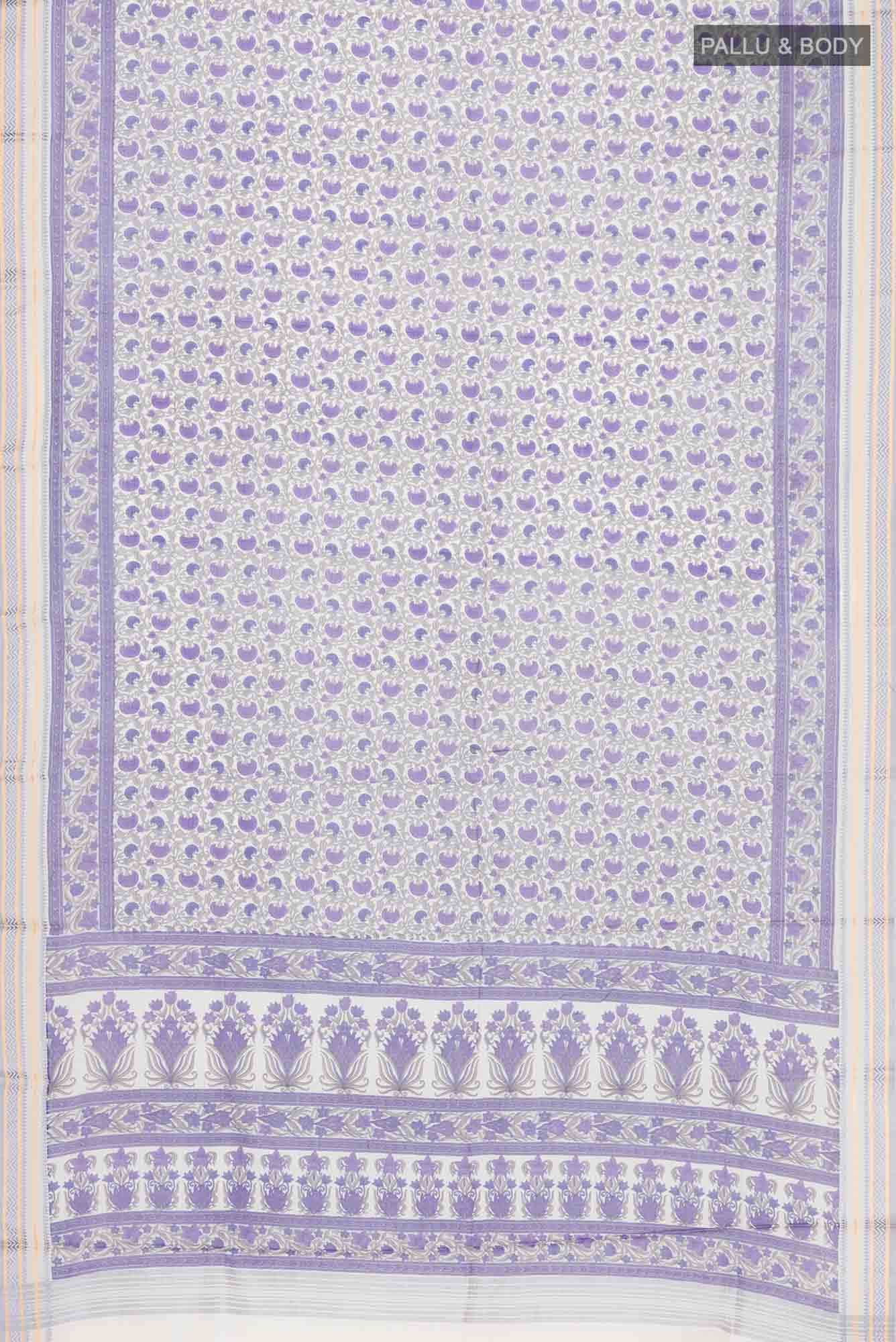 Multi Tussar Silk Saree - Image 3