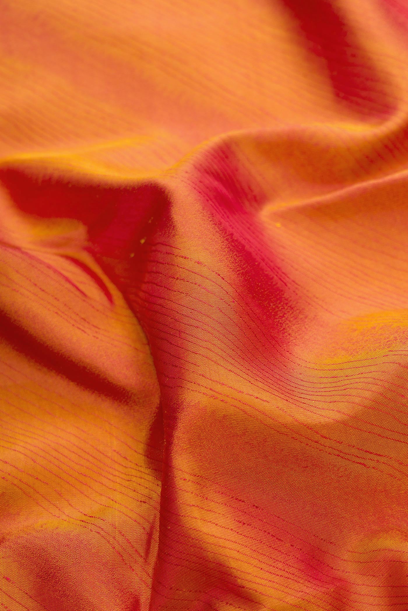 Mustard with Pink Color Kanchipuram Silk Saree - Image 2