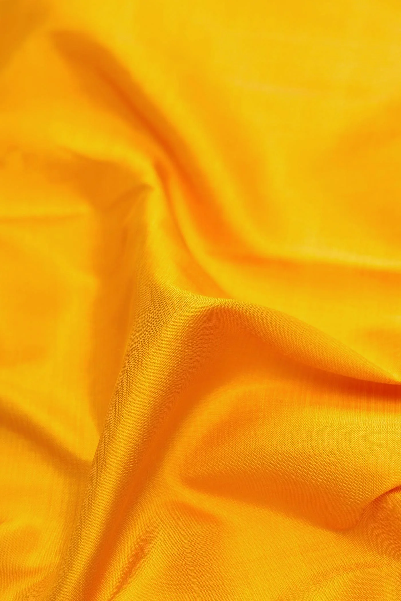 Mustard Dual Tone Kanjivaram Silk Saree - Image 2