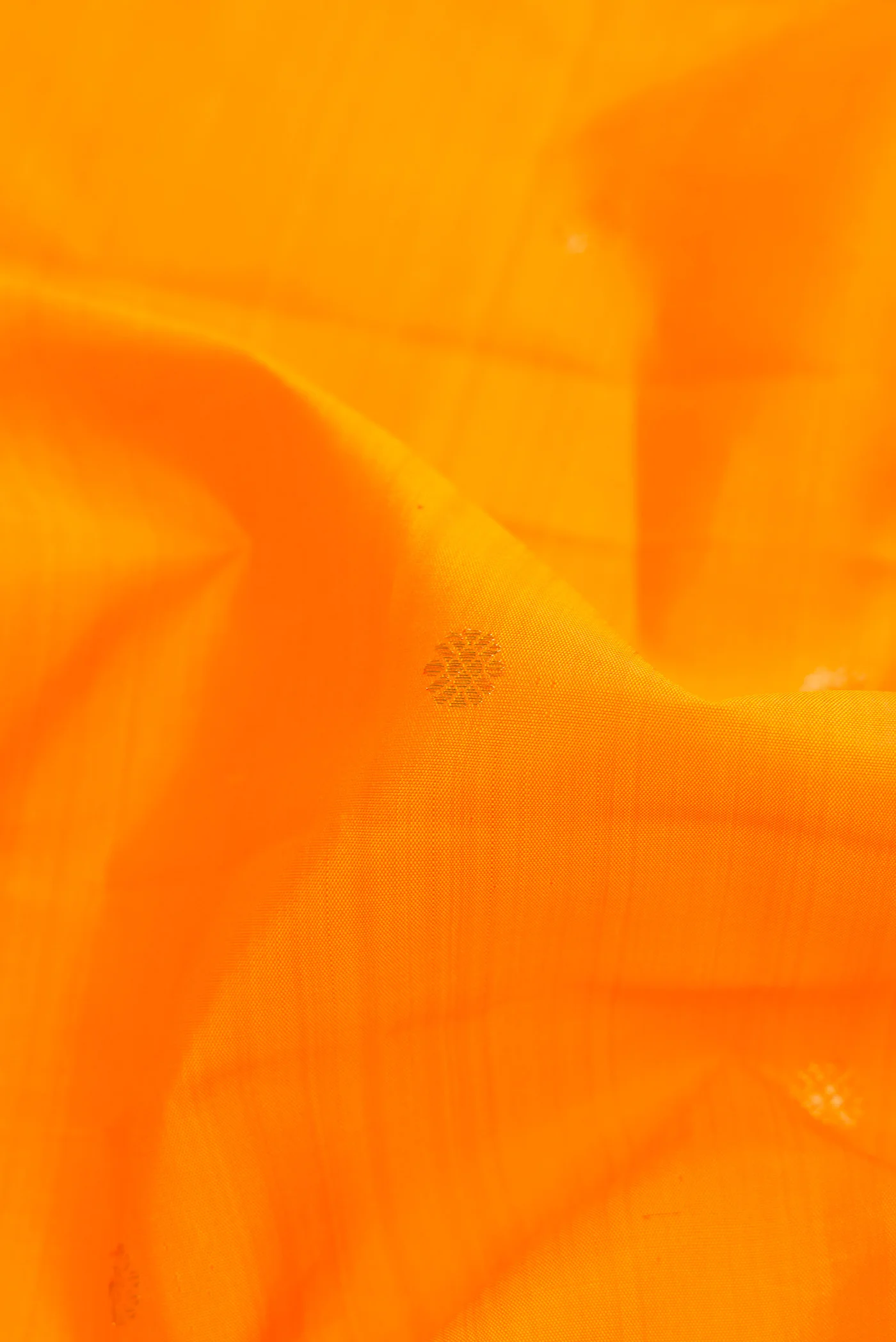 Yellow Kanjivaram Silk Saree - Image 2