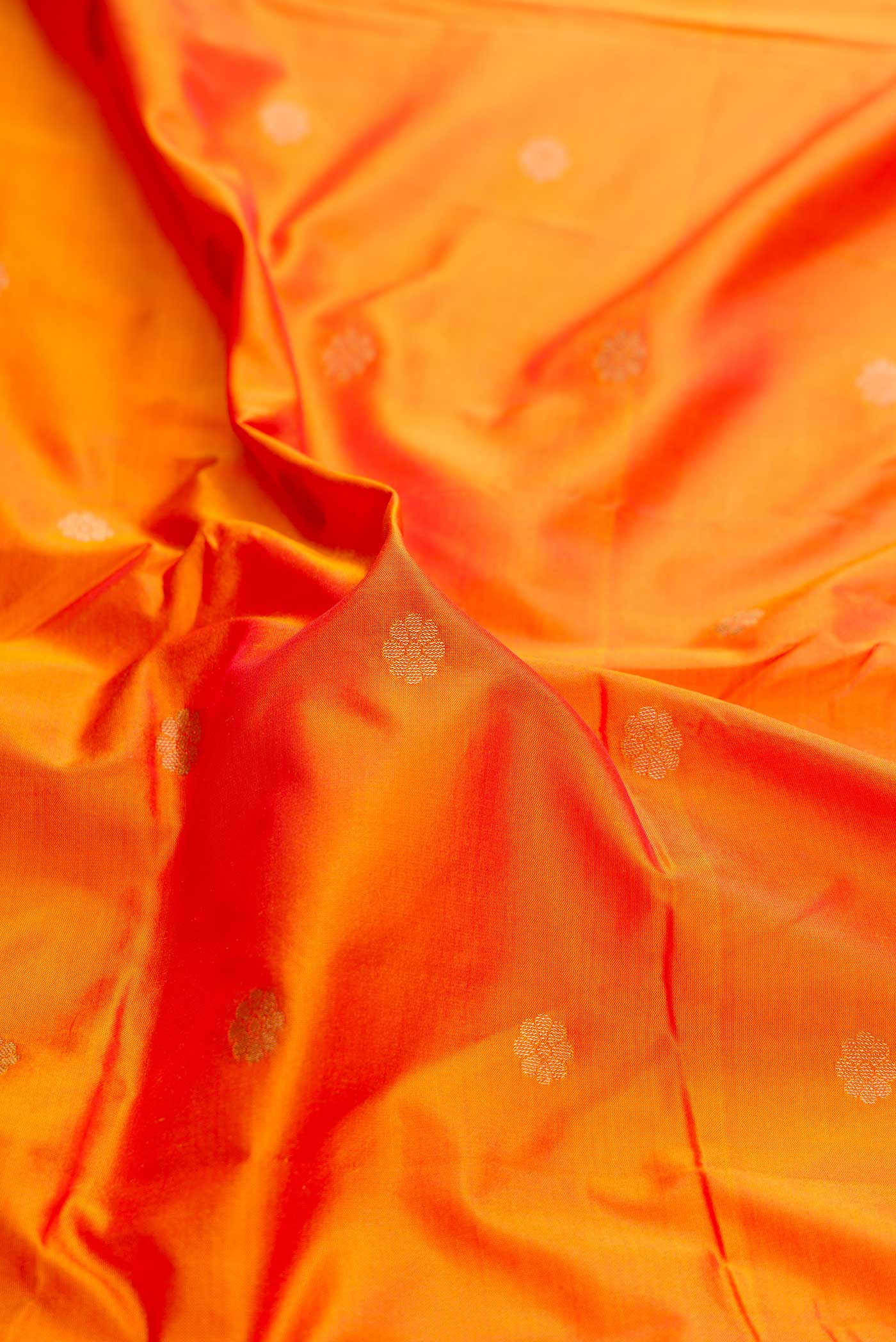 Mustard Dual Tone Paithani Silk Saree - Image 2