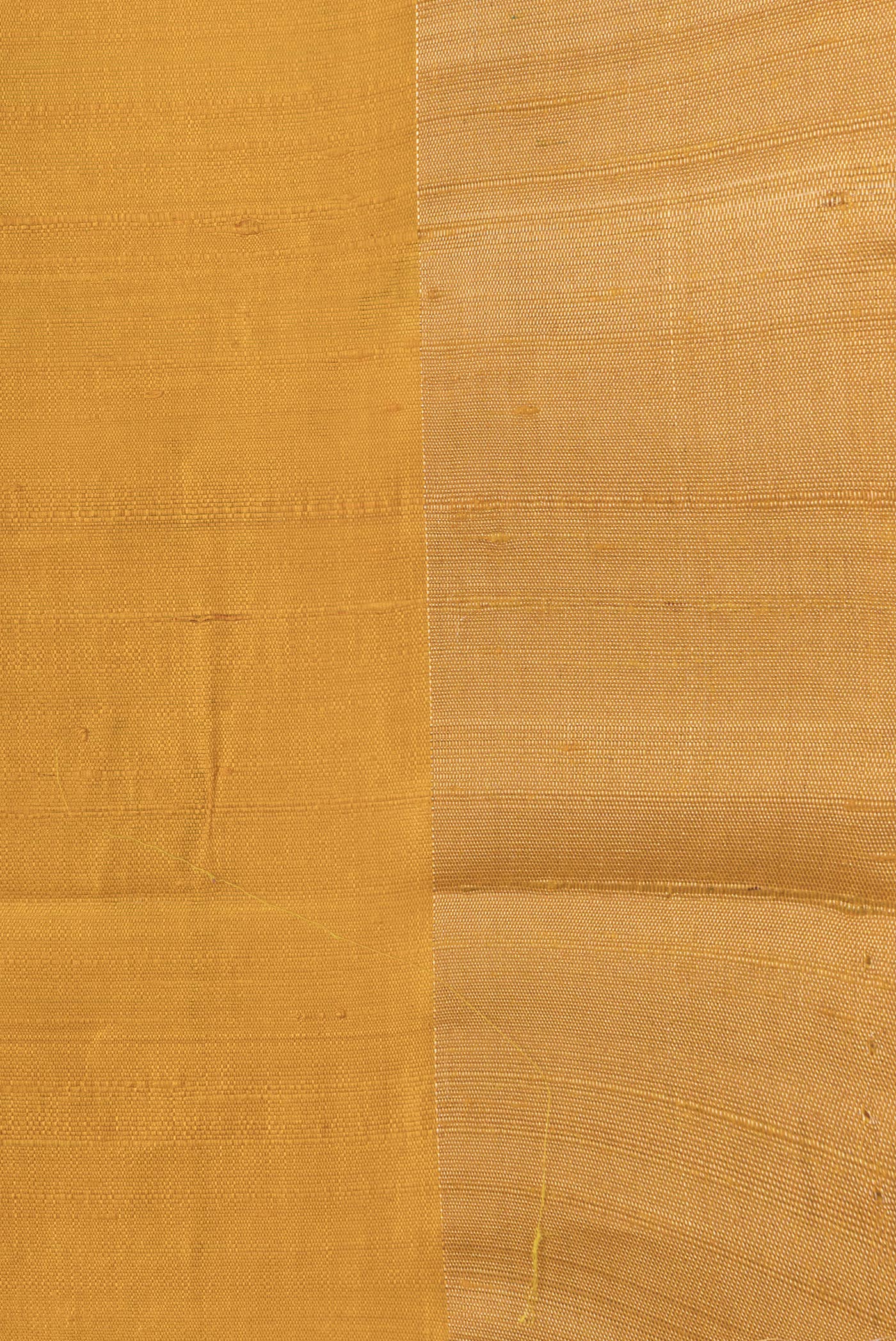 Mustard Raw Silk Saree - Image 3