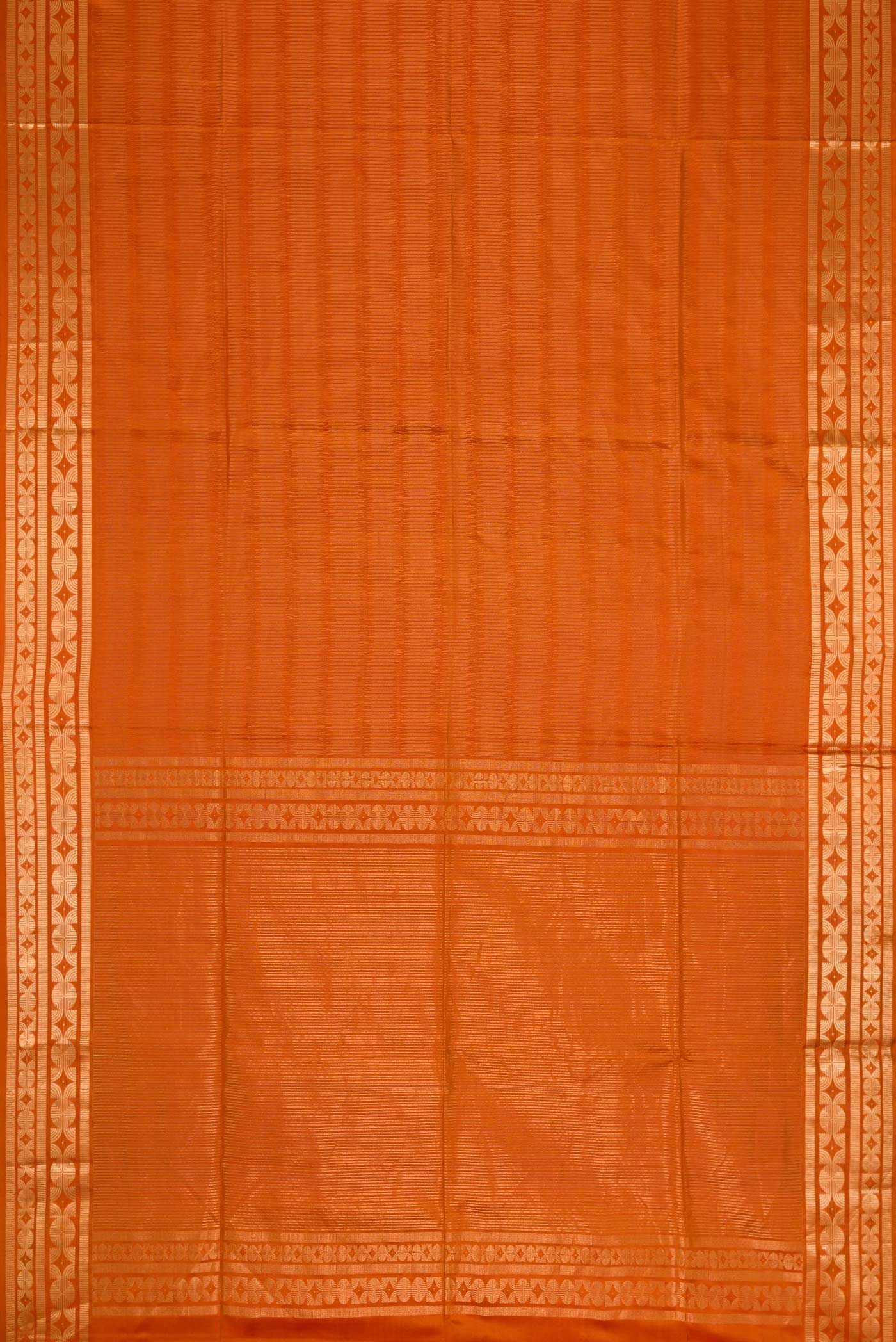 Mustard Dual Tone Soft Silk Saree - Image 6
