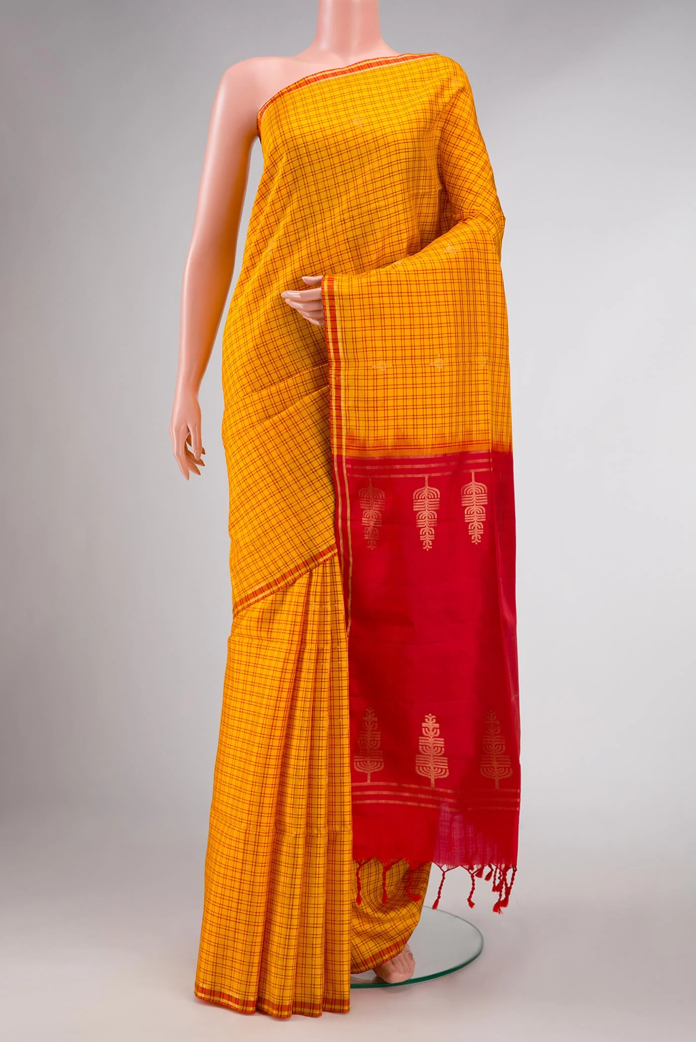 Yellow Soft Silk Saree