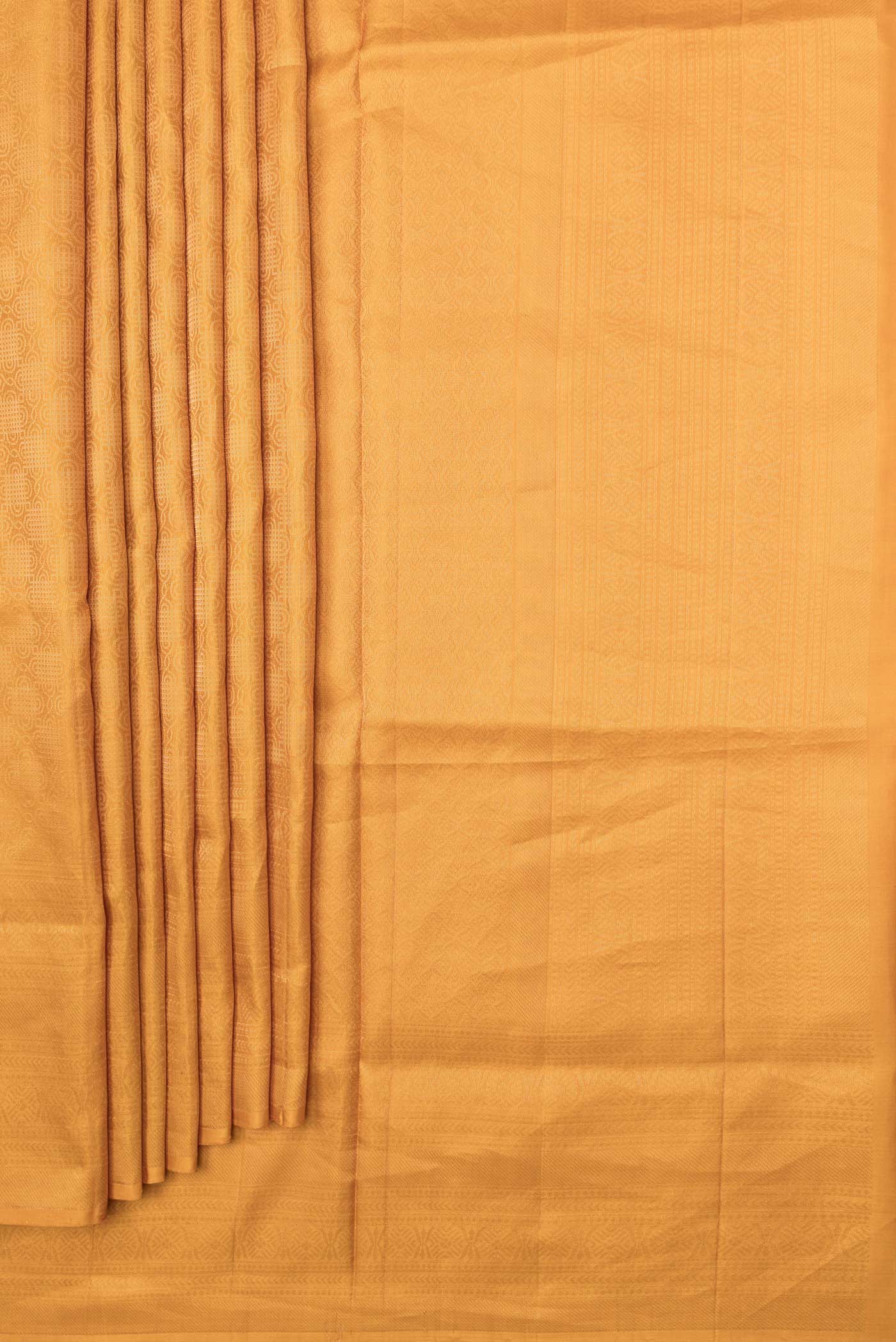 Mustard Soft Silk Saree - Image 4