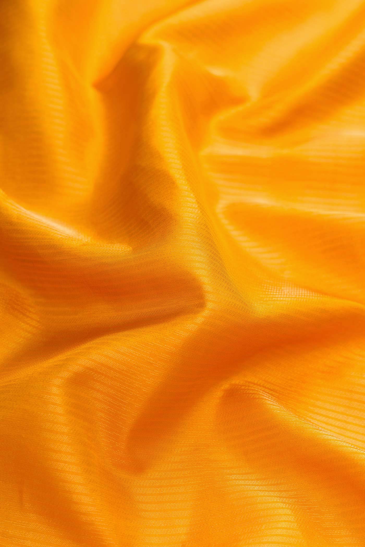 Mustard Dual Tone Soft Silk Saree - Image 2