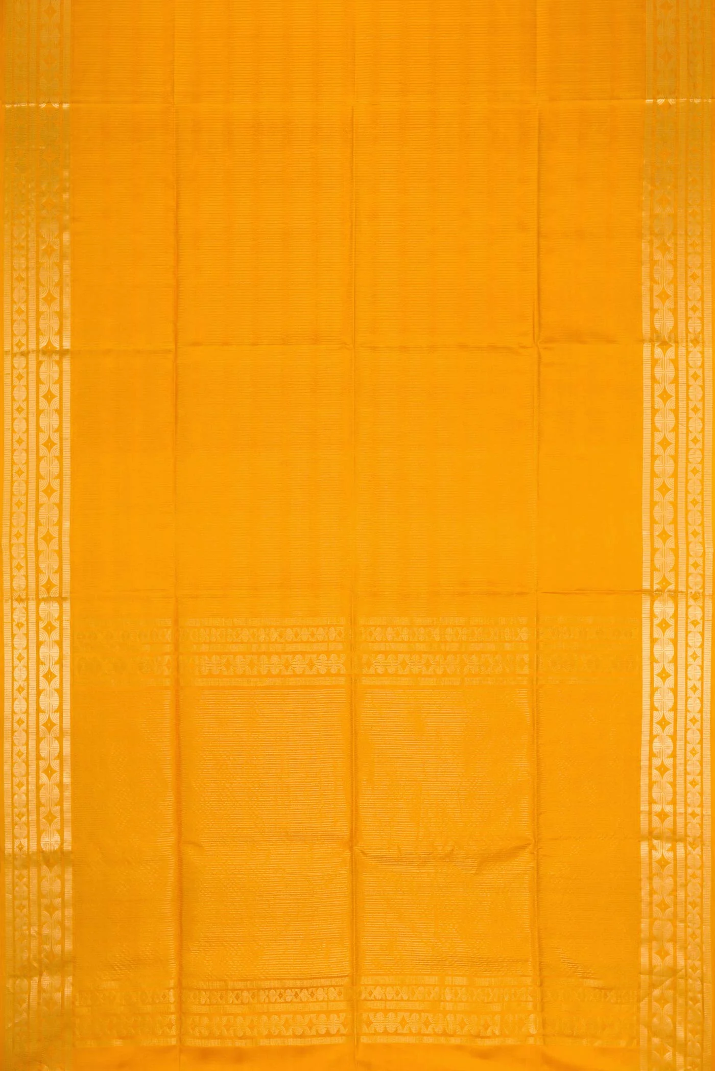 Mustard Dual Tone Soft Silk Saree - Image 6