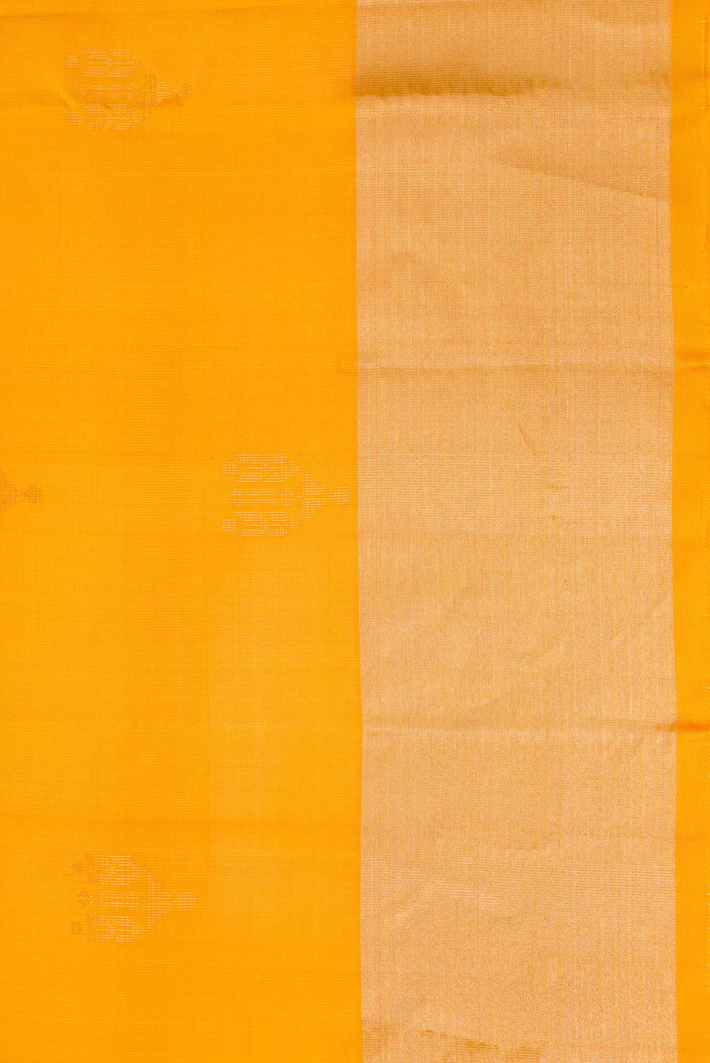 Mustard Soft Silk Saree - Image 3