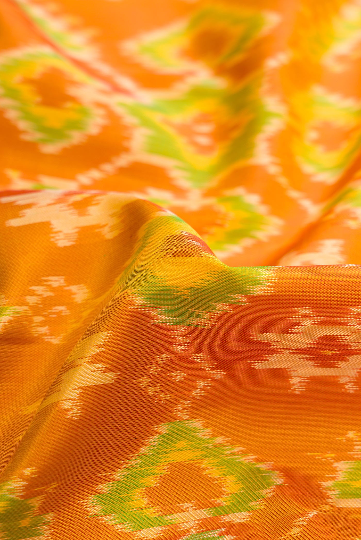 Yellow Soft Silk Saree - Image 2