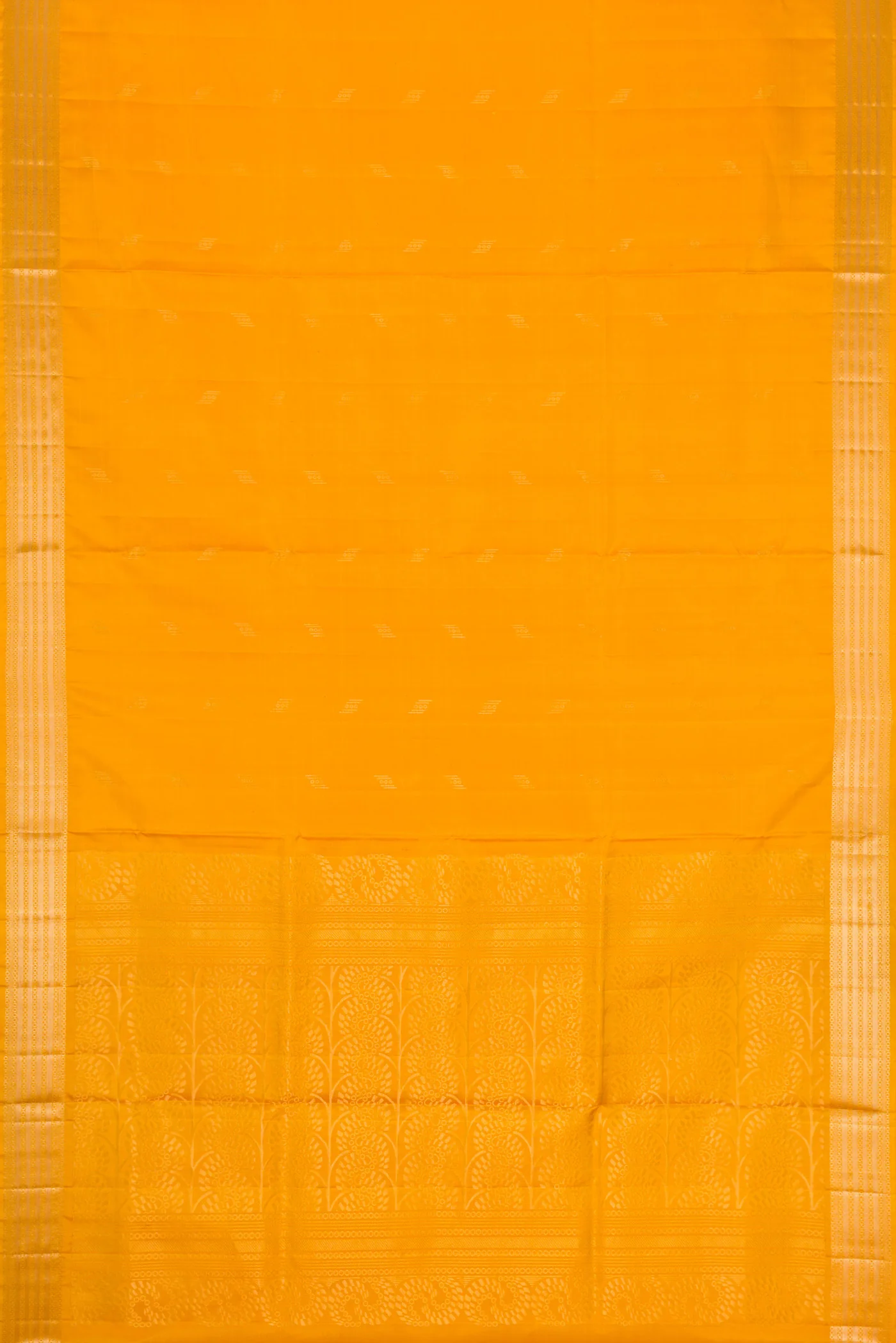 Yellow Soft Silk Saree - Image 6