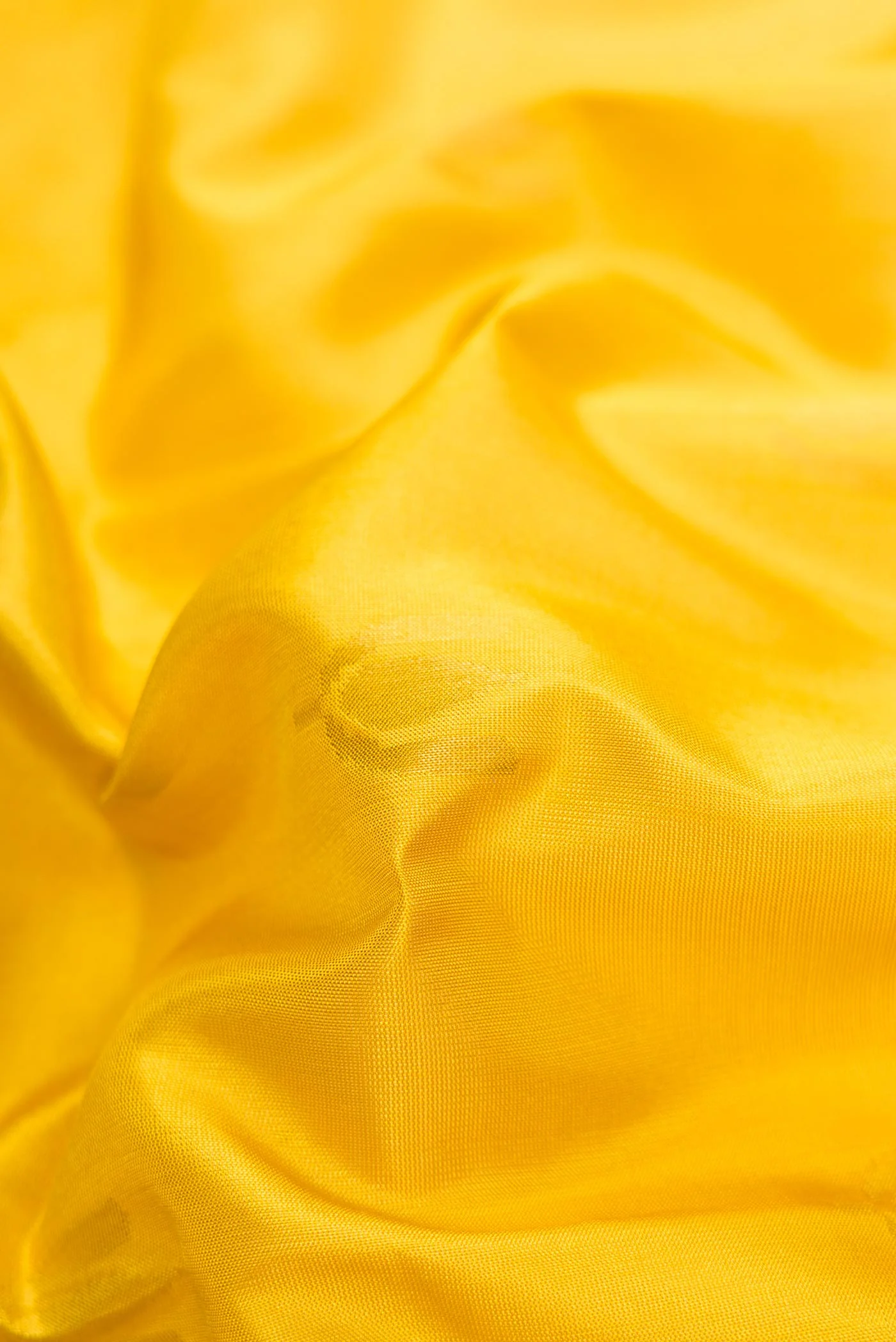 Mustard Dual Tone Uppada Silk Saree - Image 2