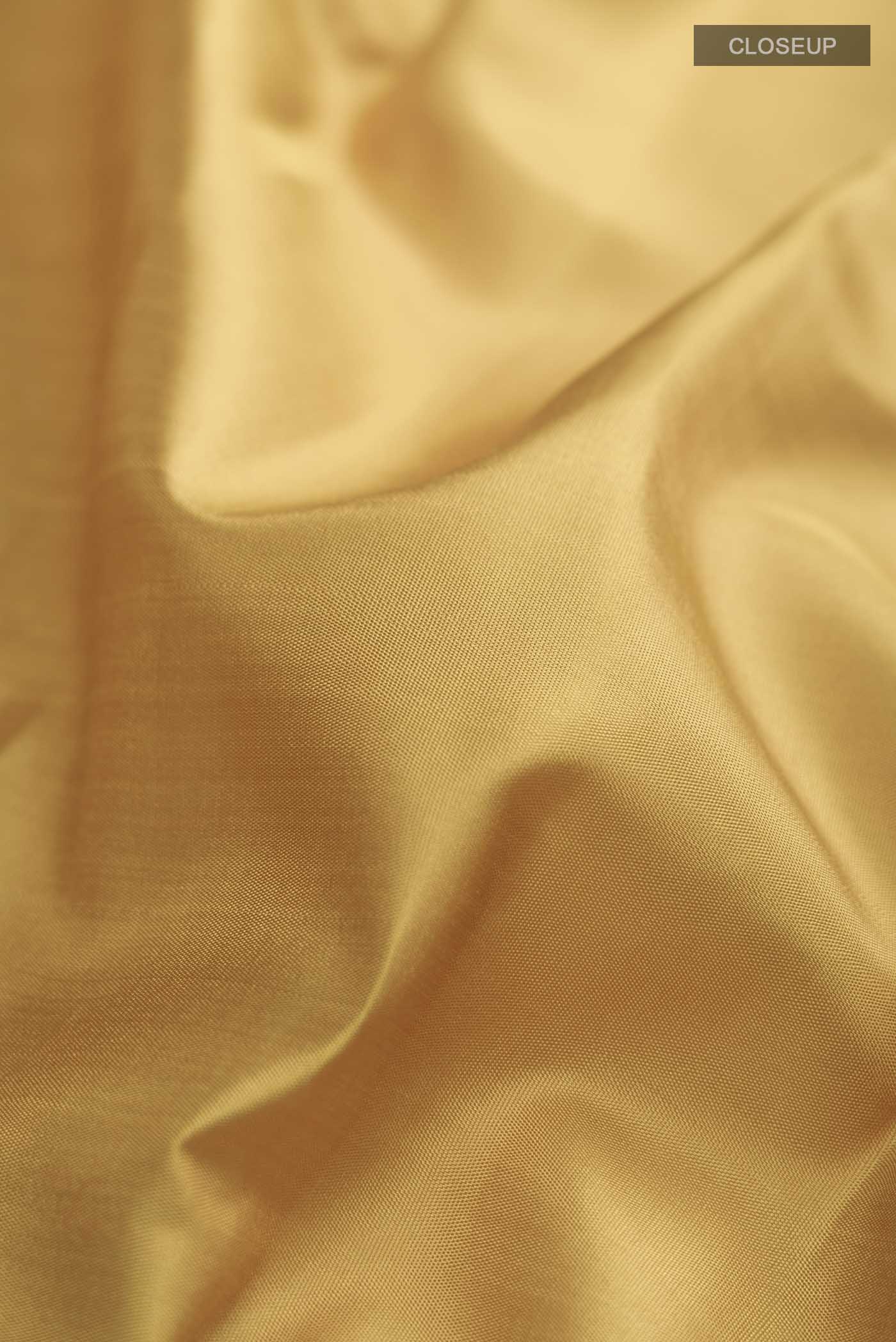 Sandal Kanjivaram Silk Saree - Image 2