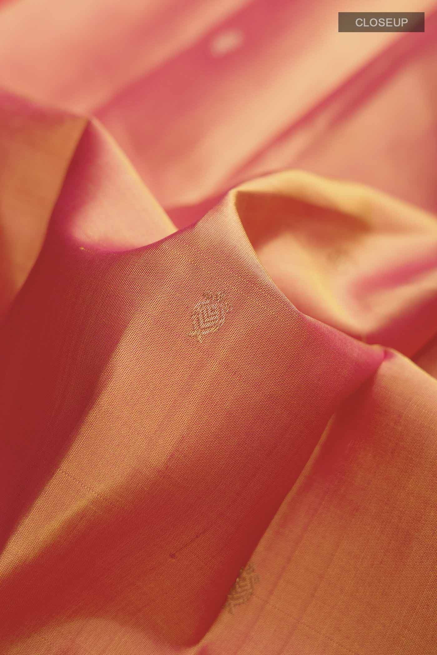 Mustard Kanchipuram Silk Saree - Image 3