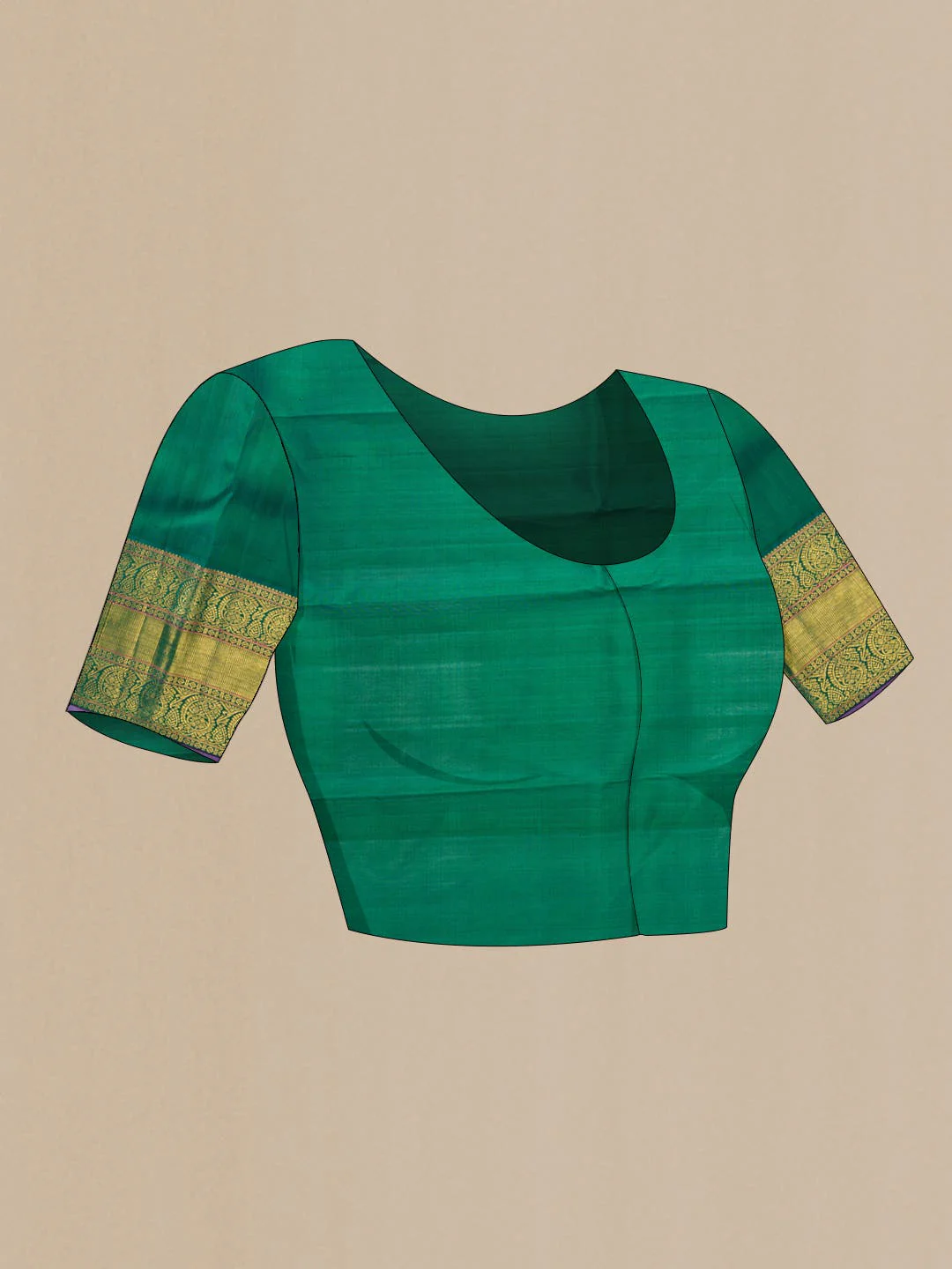 Mustard Linen Saree - Image 7