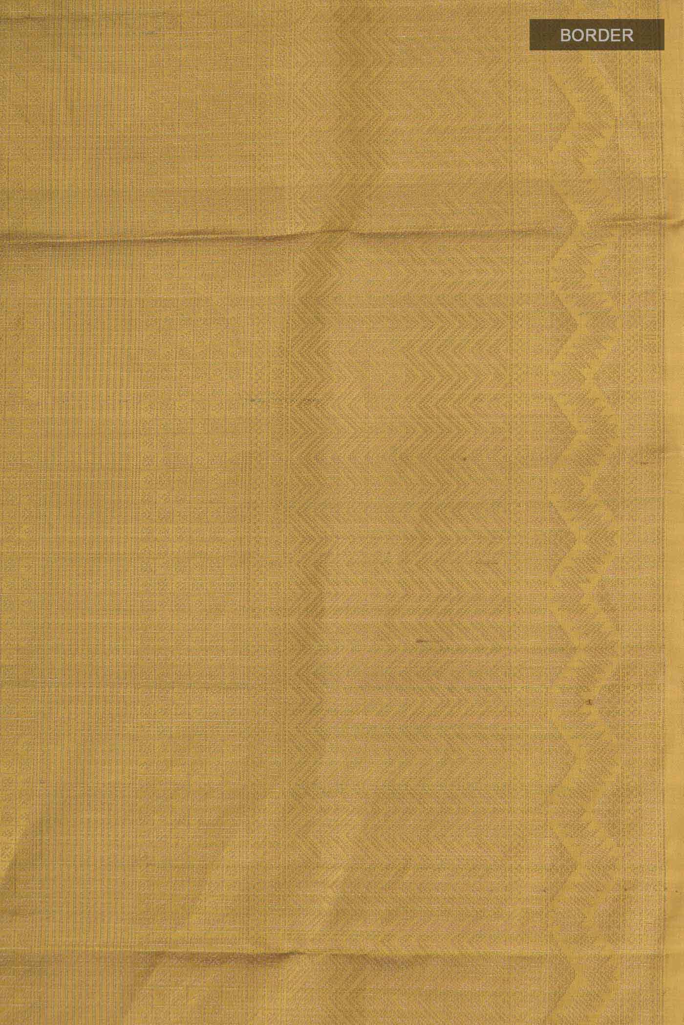 Mustard Soft Silk Saree - Image 3