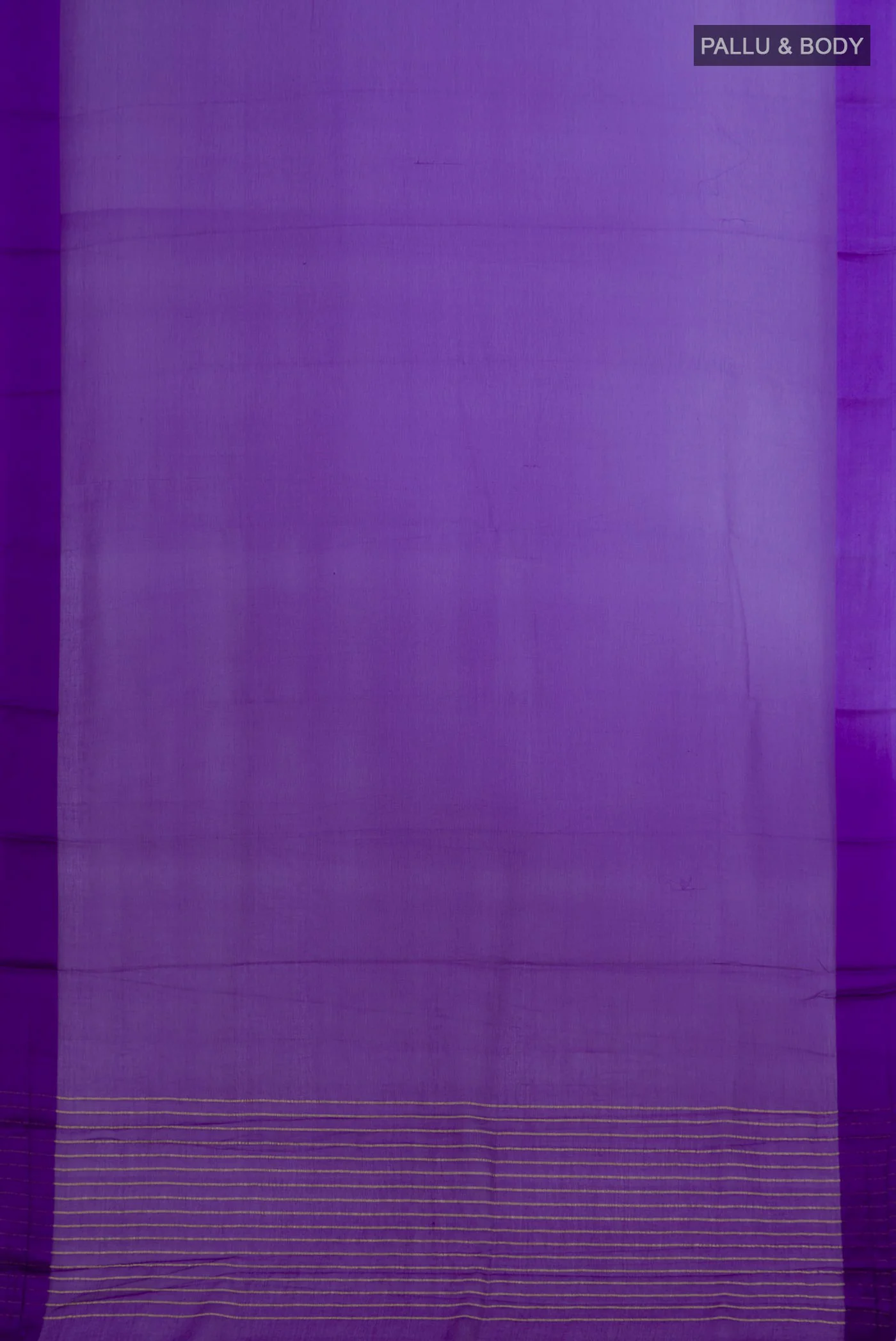 Violet Mysore Chiffon Saree - Image 5