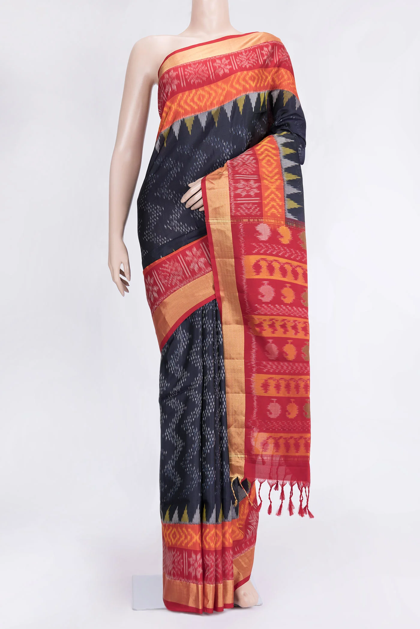 Black Soft Silk Saree