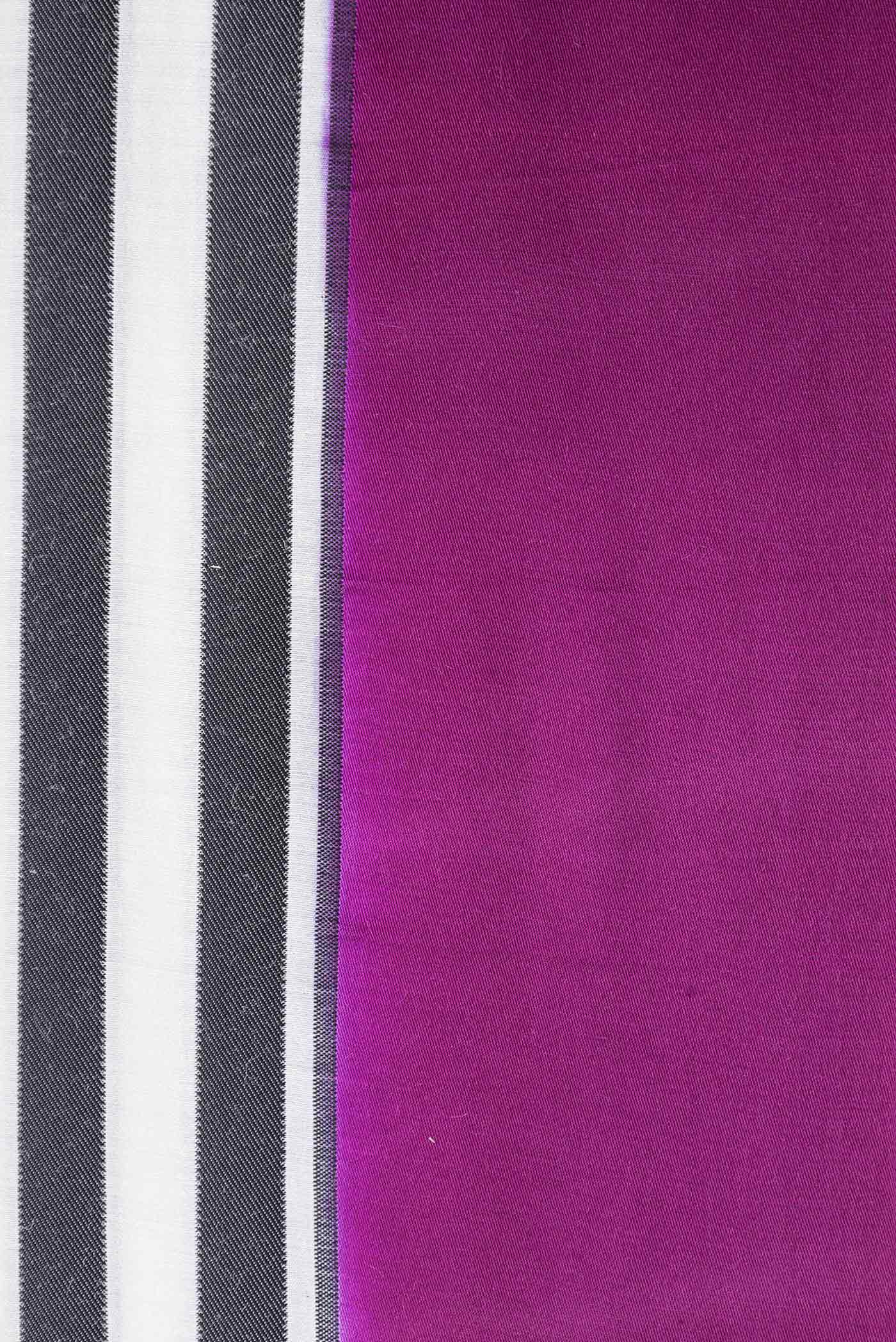 Multi Color Banarasi Georgette Saree - Image 3