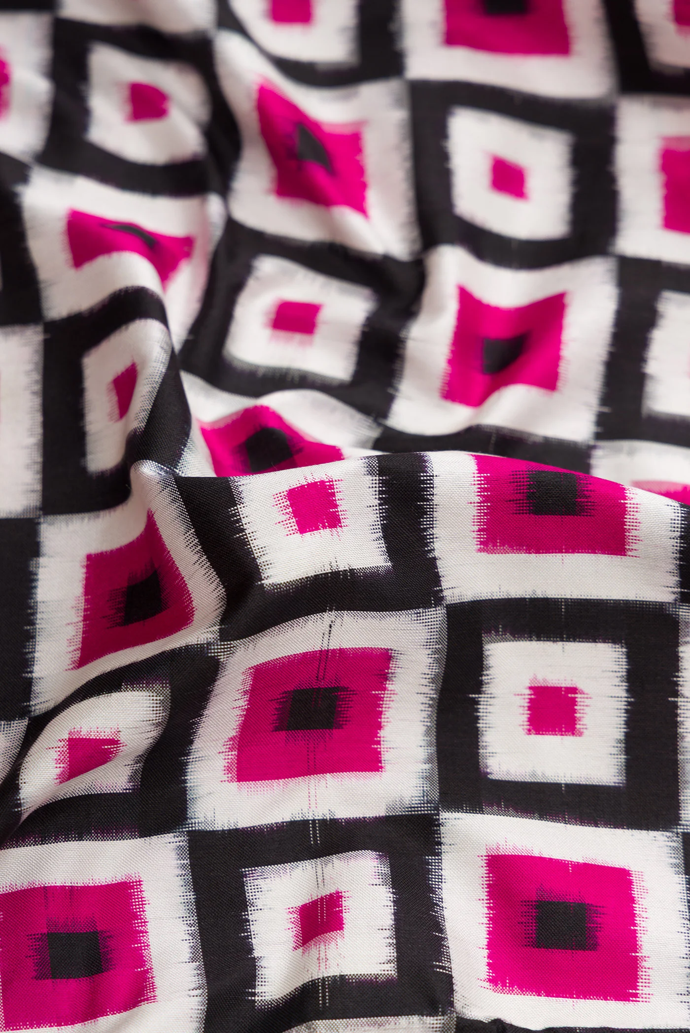 Multi Color Double Ikat Saree - Image 2