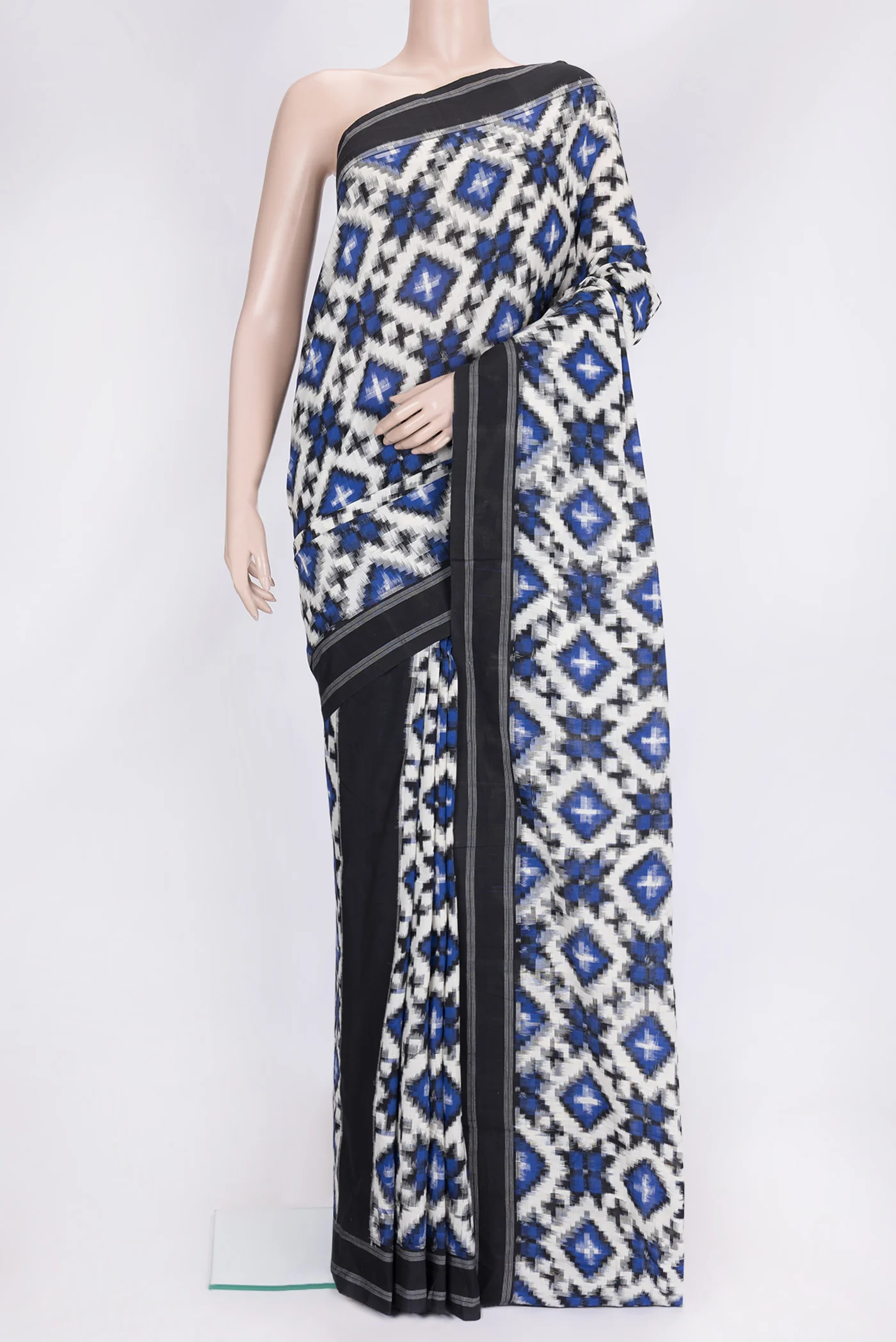 Multi Color Pochampally Cotton Saree