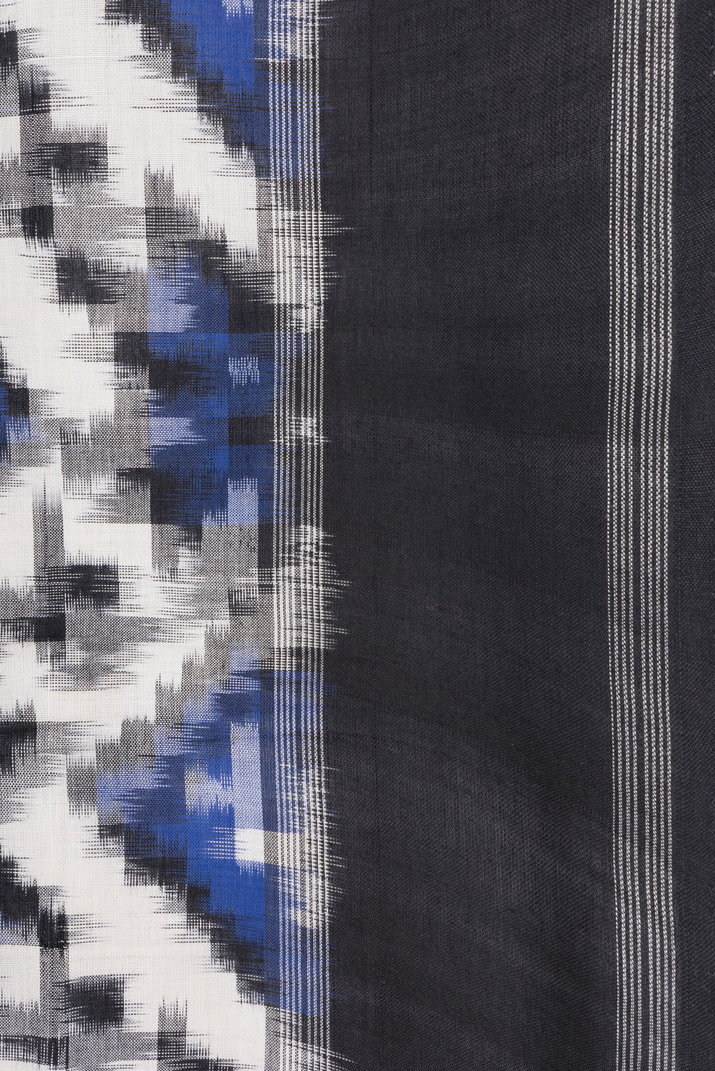 Multi Color Pochampally Cotton Saree - Image 3