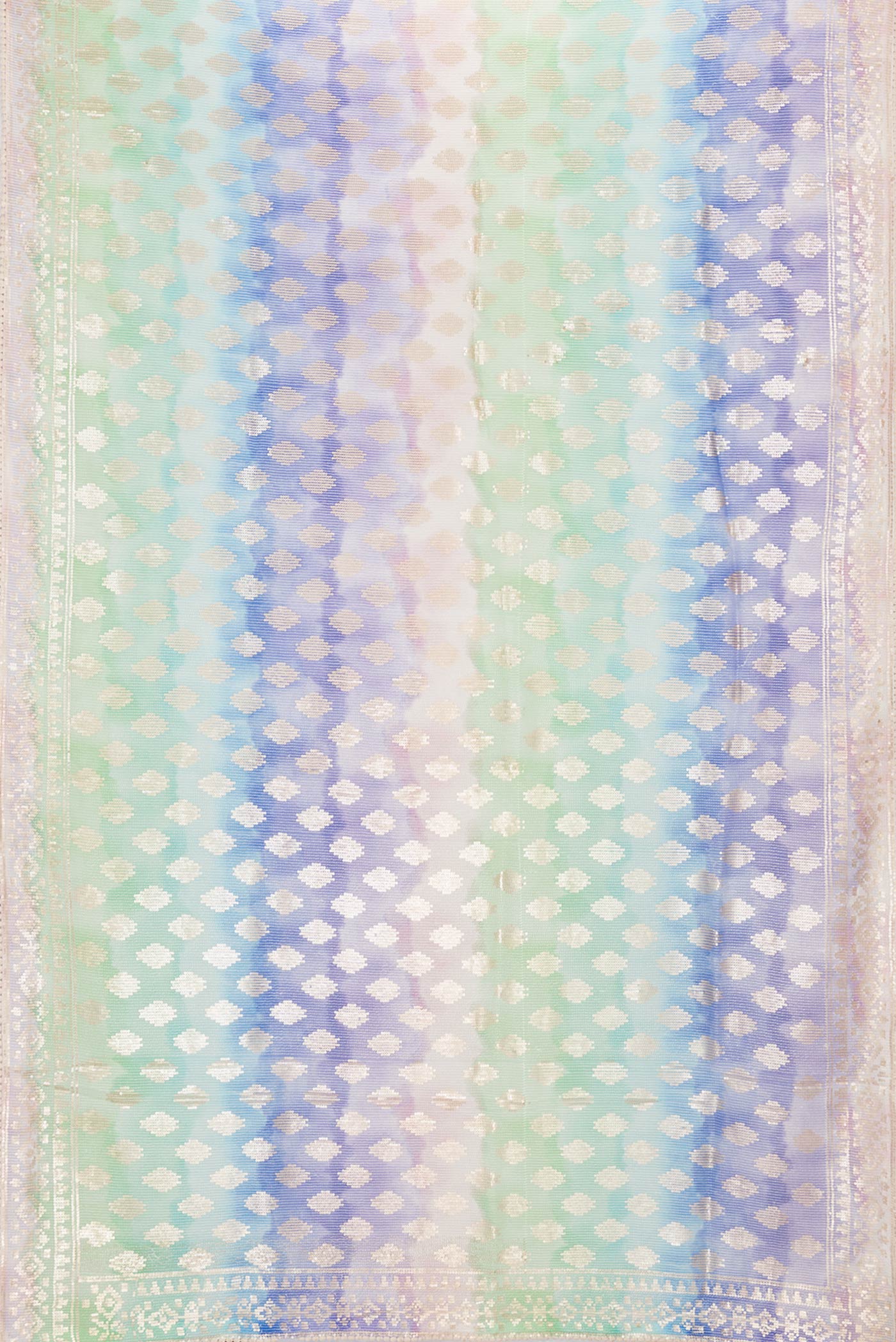 Multi Color Georgette Saree - Image 6