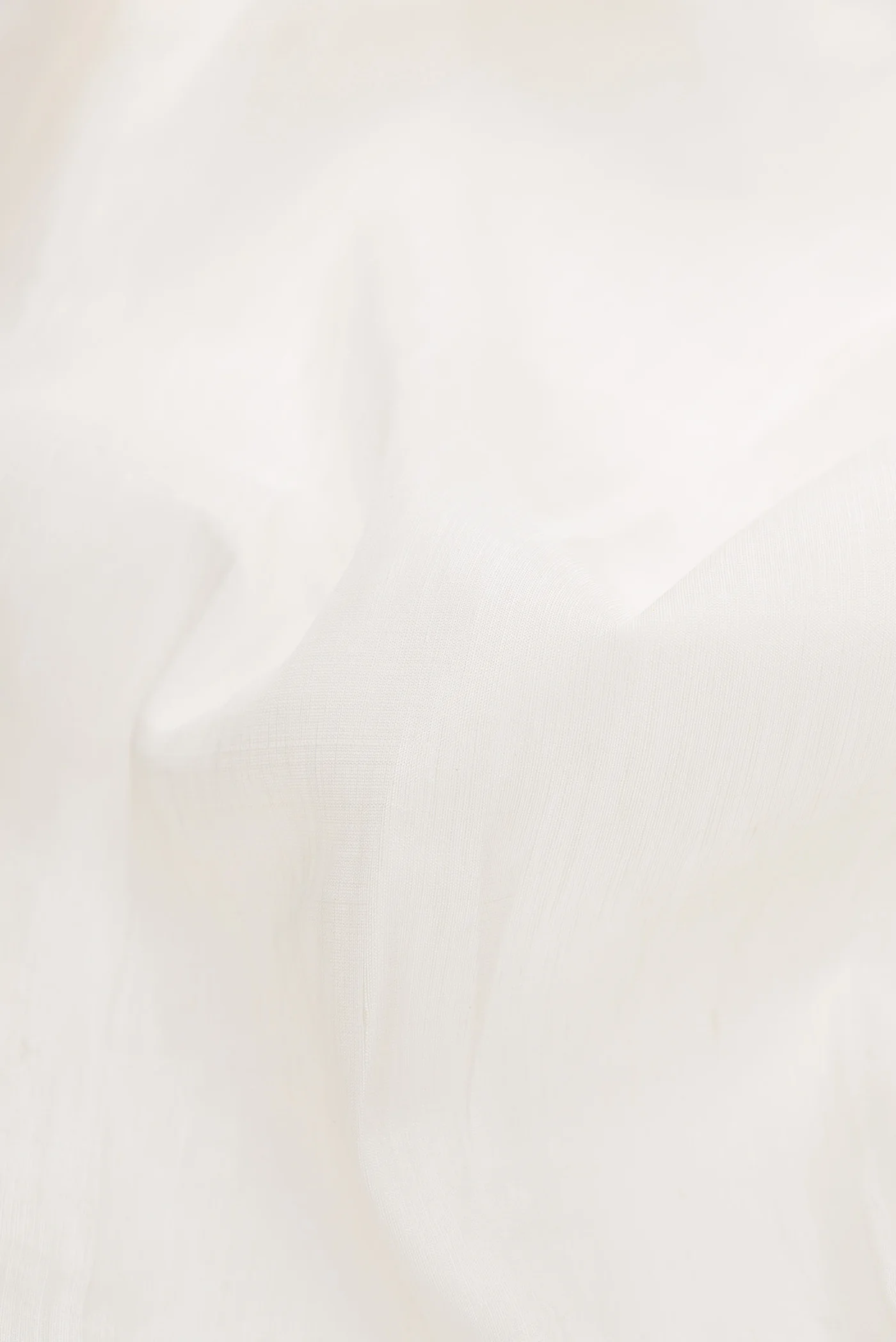 White Kanjivaram Silk Saree - Image 2