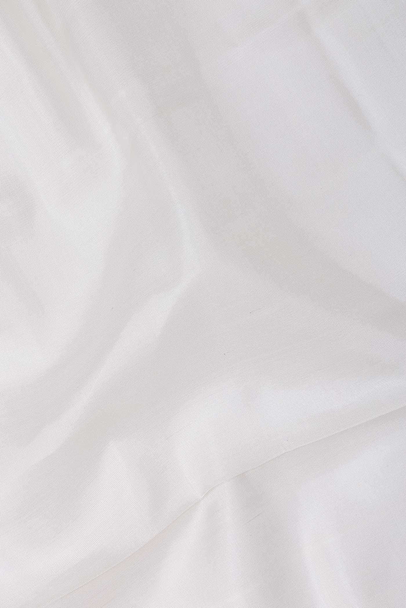 Off White Rajkot Patola Silk Saree - Image 3