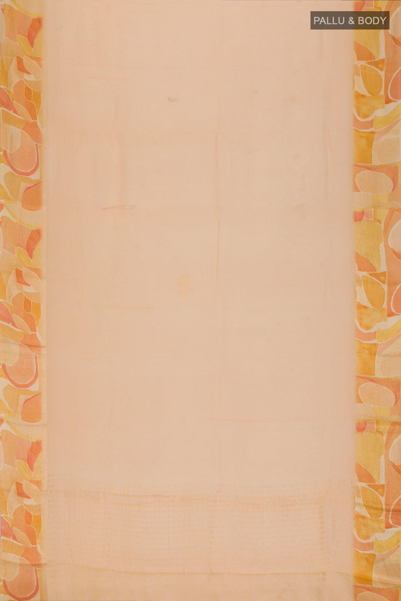 Sandal Mysore Chiffon Saree - Image 4