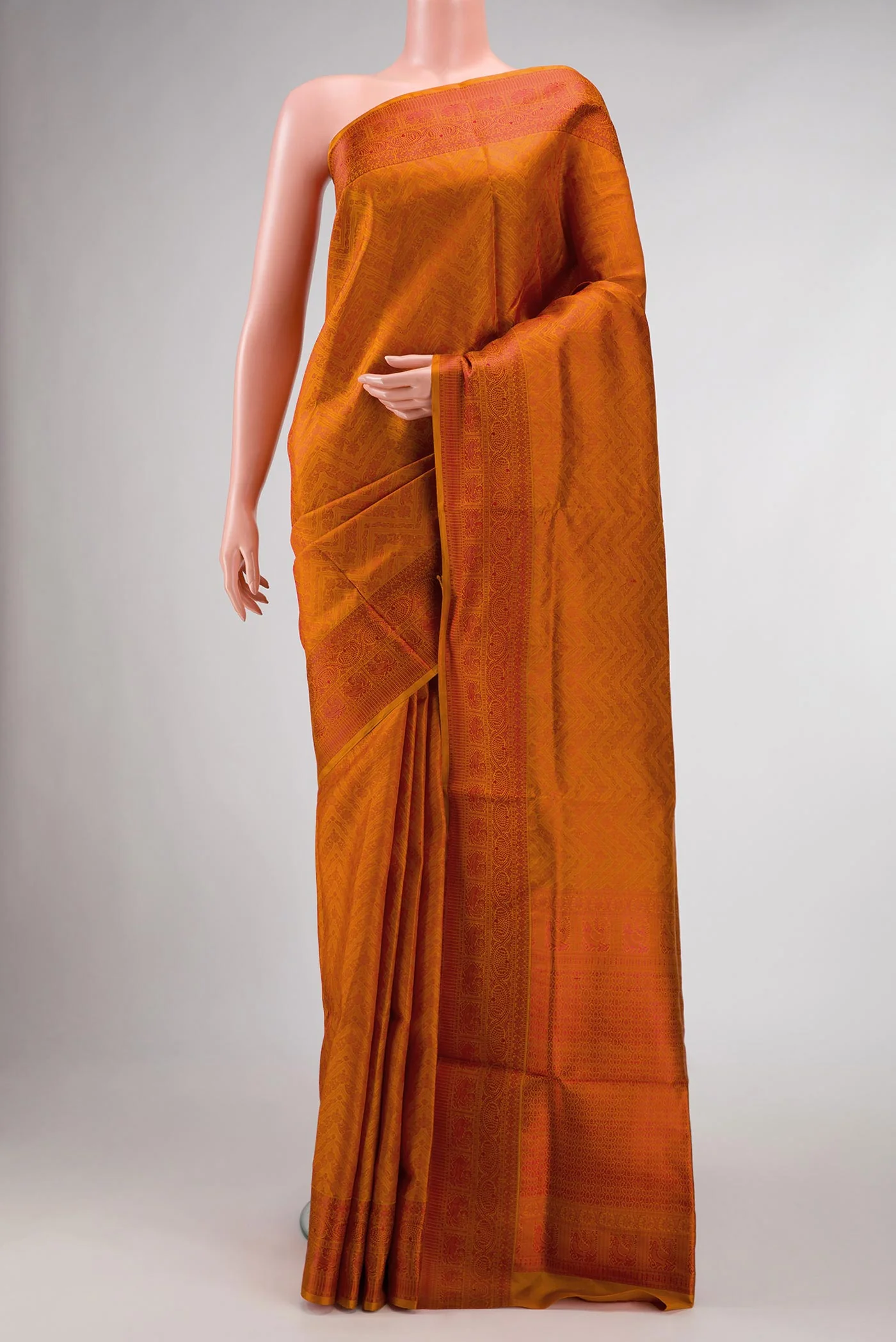 Yellow Soft Silk Saree
